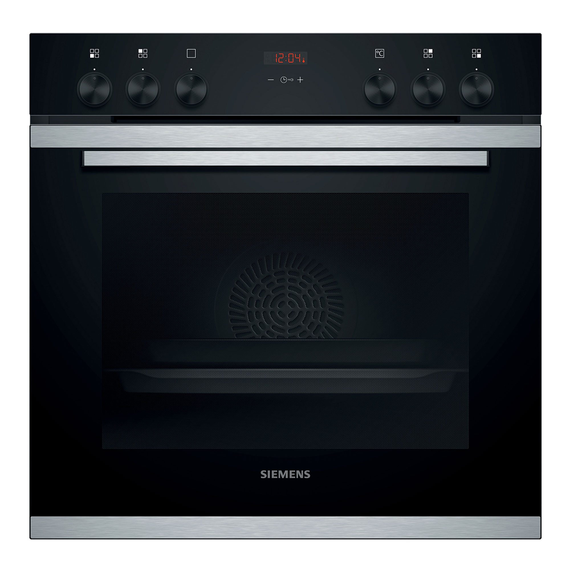 SIEMENS Backofen-Set iQ300 EA64RGNA1E, mit Einschubebenen, LED-Display, Bräterzone, 3D Heißluft, Kühlgebläse