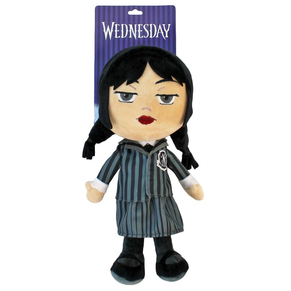 Play by Play Kuscheltier Wednesday Puppe aus Plüsch - ca. 32 cm (1-St)