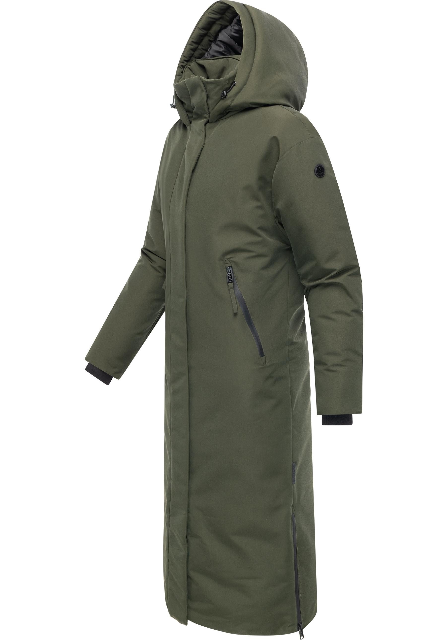 Navahoo Wintermantel Schneewächter 14 warmer Winter Kurzmantel