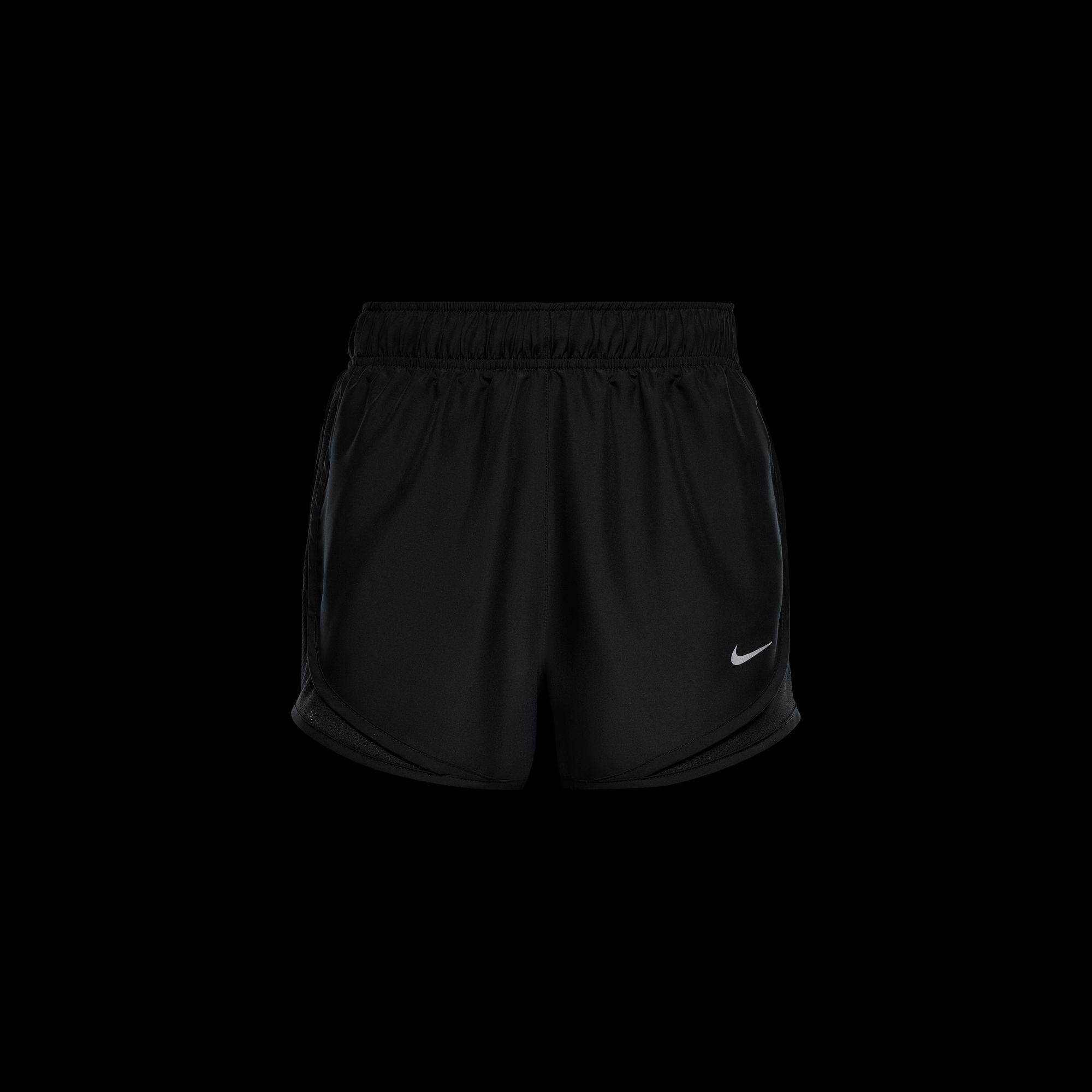 Nike Laufshorts W NK TEMPO DF MR 3" SHORT mit Eingrifftasche am Slip, schnell trocknend, atmungsaktiv