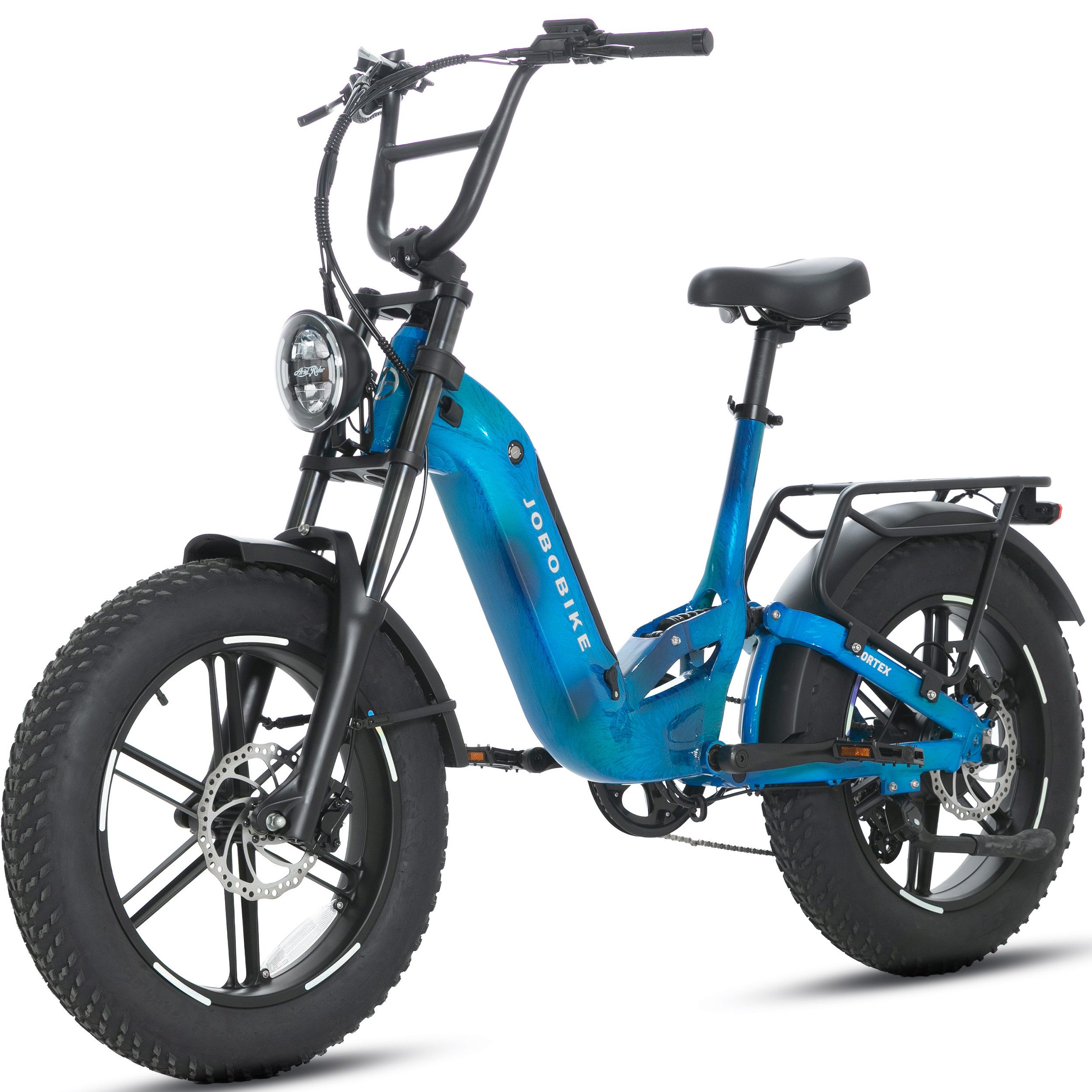 E-Bike Mountainbike 20 Zoll, 48V 720Wh, 150km, Fully, Vollfederung, Fatbike, MTB