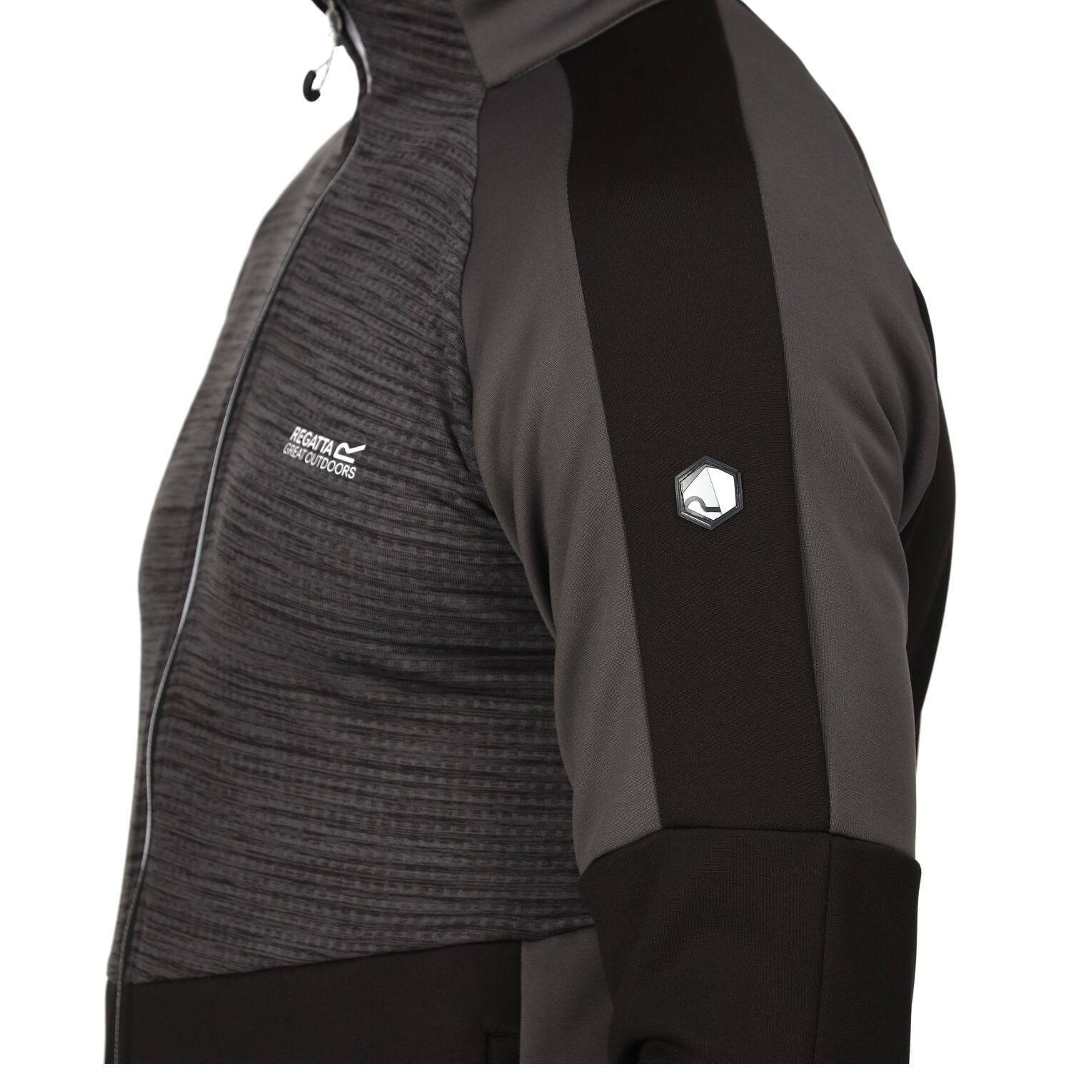 VII Yare Funktionsjacke Regatta Herren Schwarz Softshelljacke Regatta für