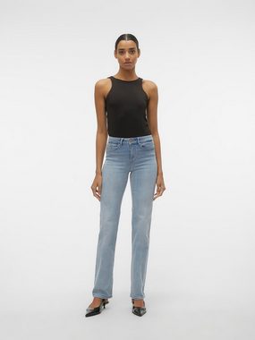 Vero Moda Straight-Jeans VMFLASH MR STRAIGHT JNS LI3102 GA NOOS