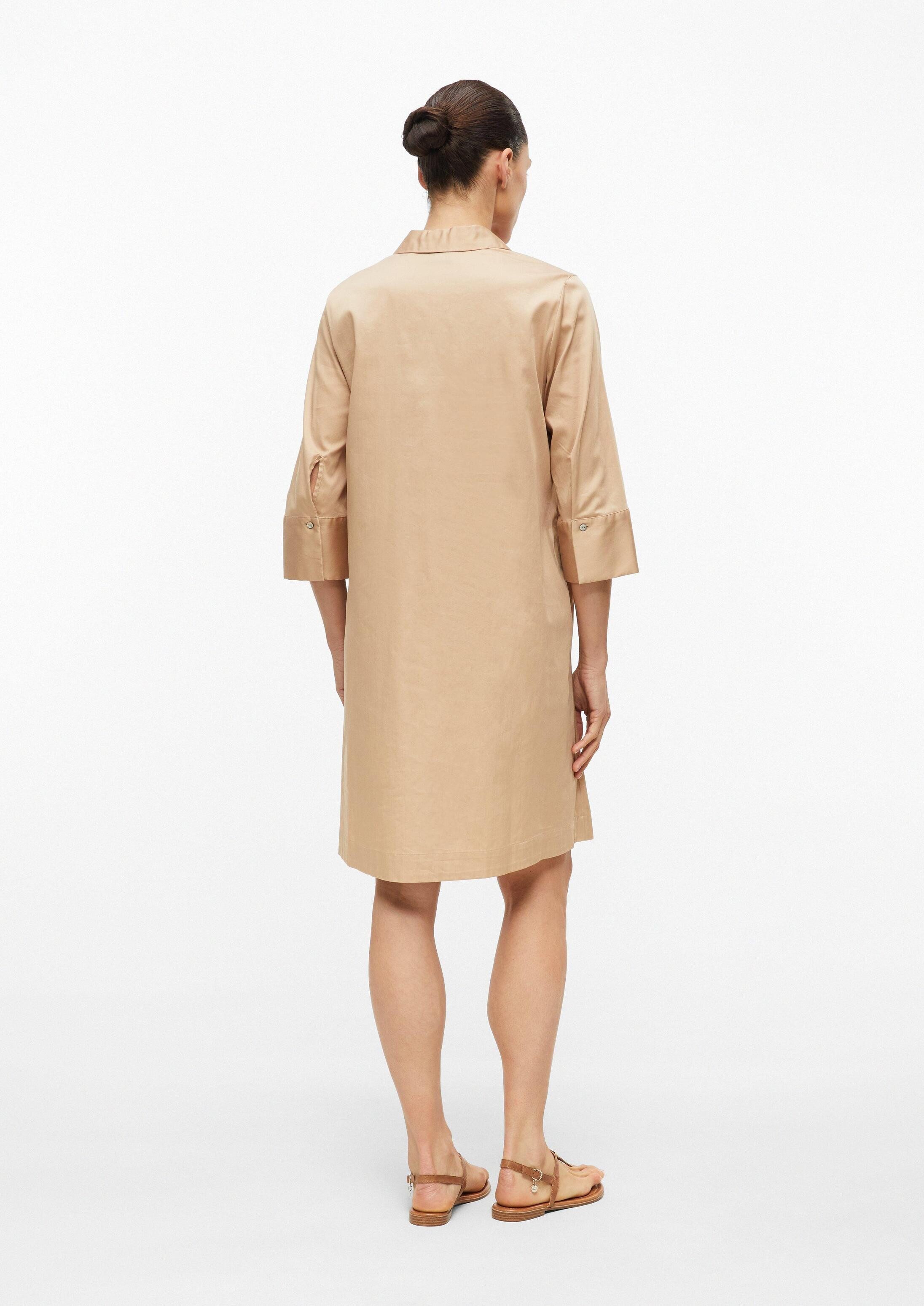 s.Oliver Minikleid Kleid Hemdblusenkleid aus Popeline