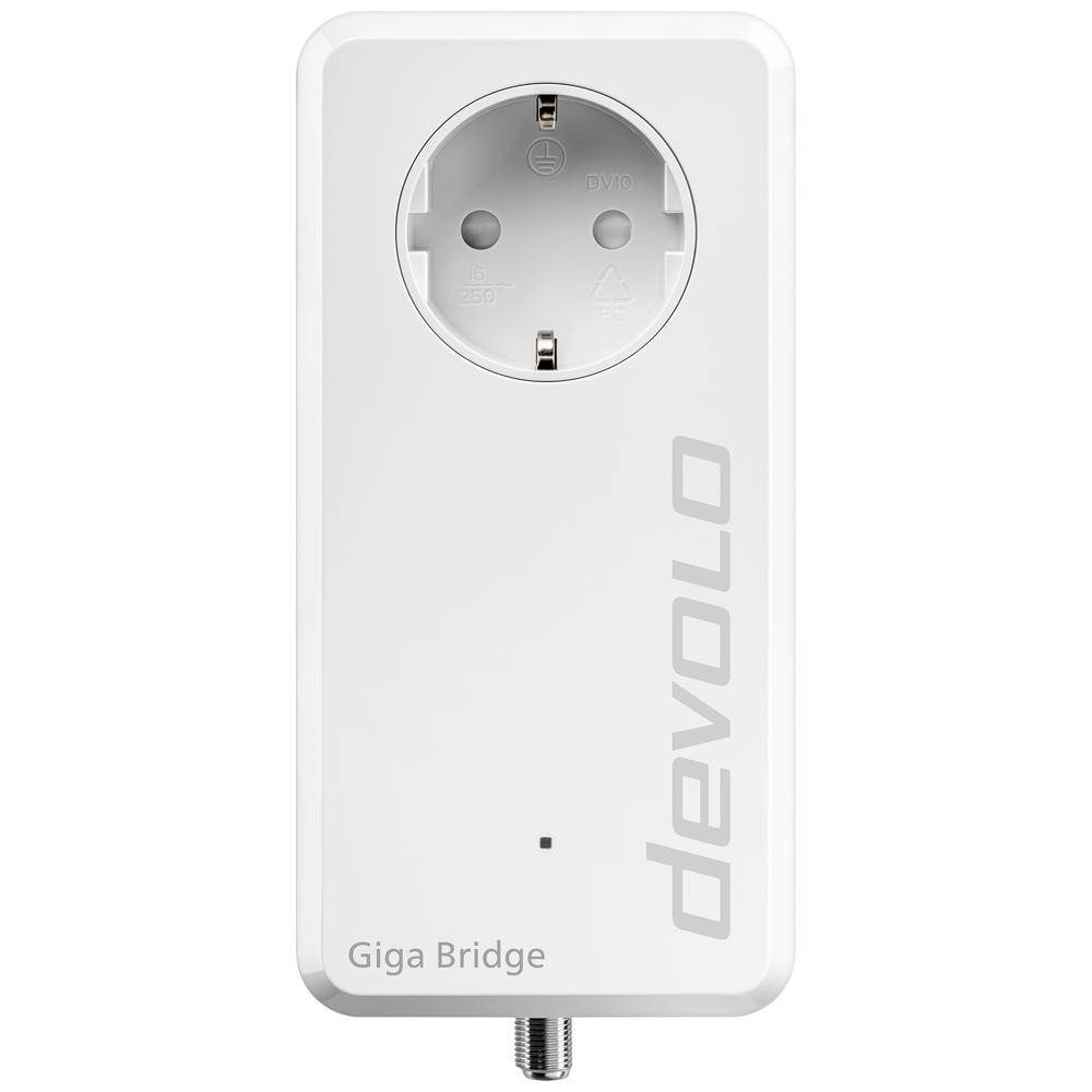 DEVOLO Giga Bridge – Glasfaser-Highspeed bis ins Zentrum des 8949 Netzwerk-Adapter