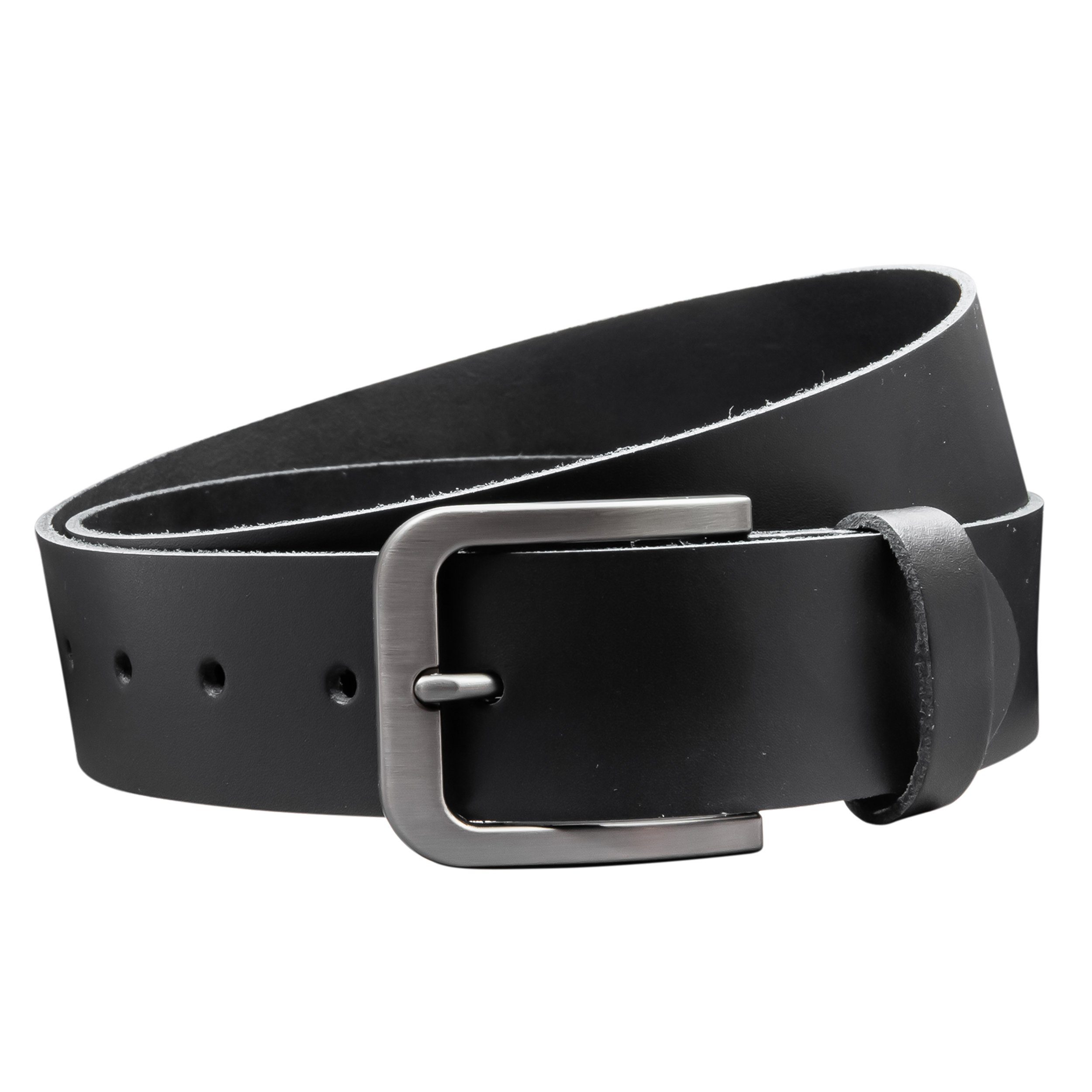COLOGNEBELT Ledergürtel OM520-SL-Schwarz MADE IN GERMANY, günstig online kaufen