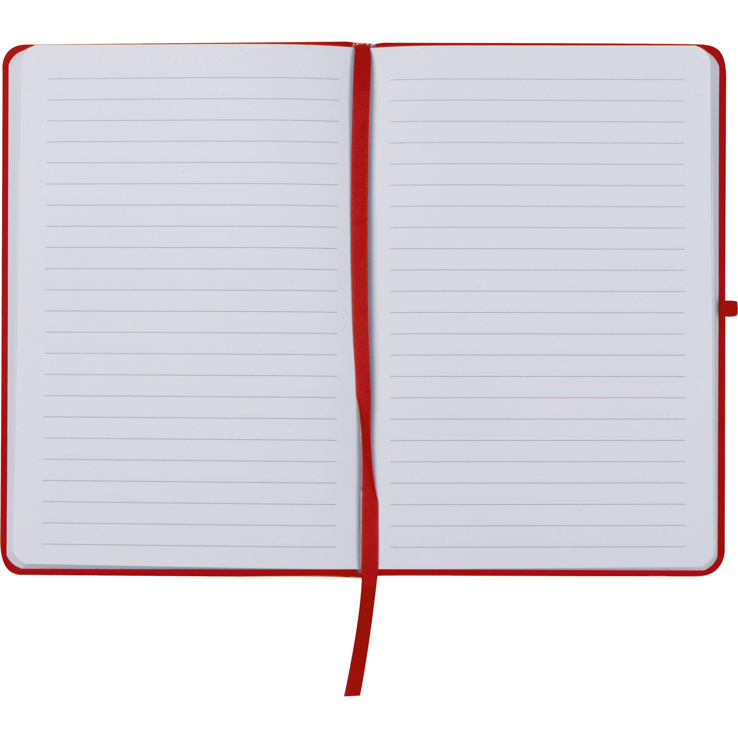 Macma Notizbuch Notizbuch / DIN A5 / 160 Seiten / liniert / PU Hardcover / Farbe: rot – Bild 5 von 5