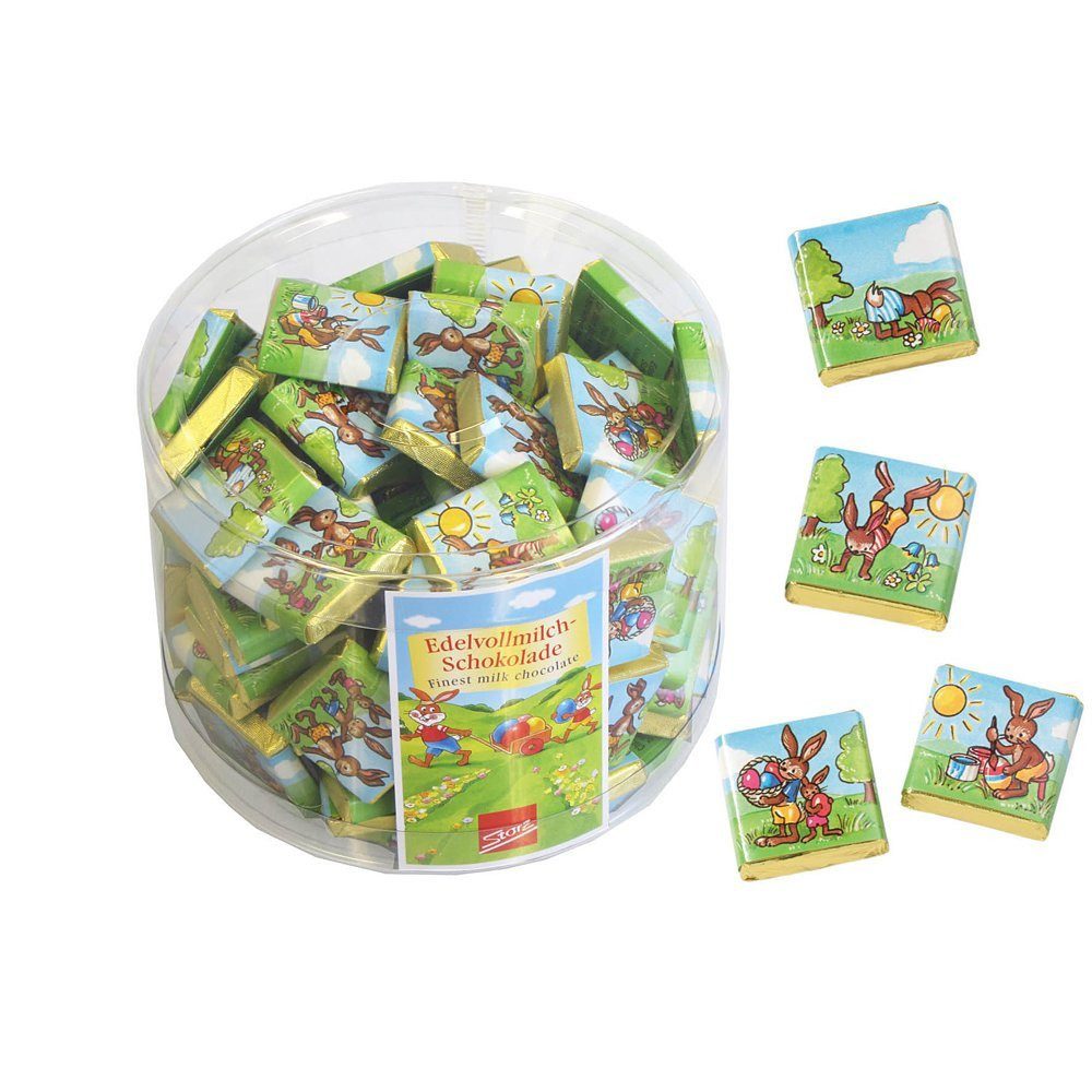 Storz Schokolade, Storz Täfelchen Oster Puzzle aus Edlevollmilchschokolade 500g