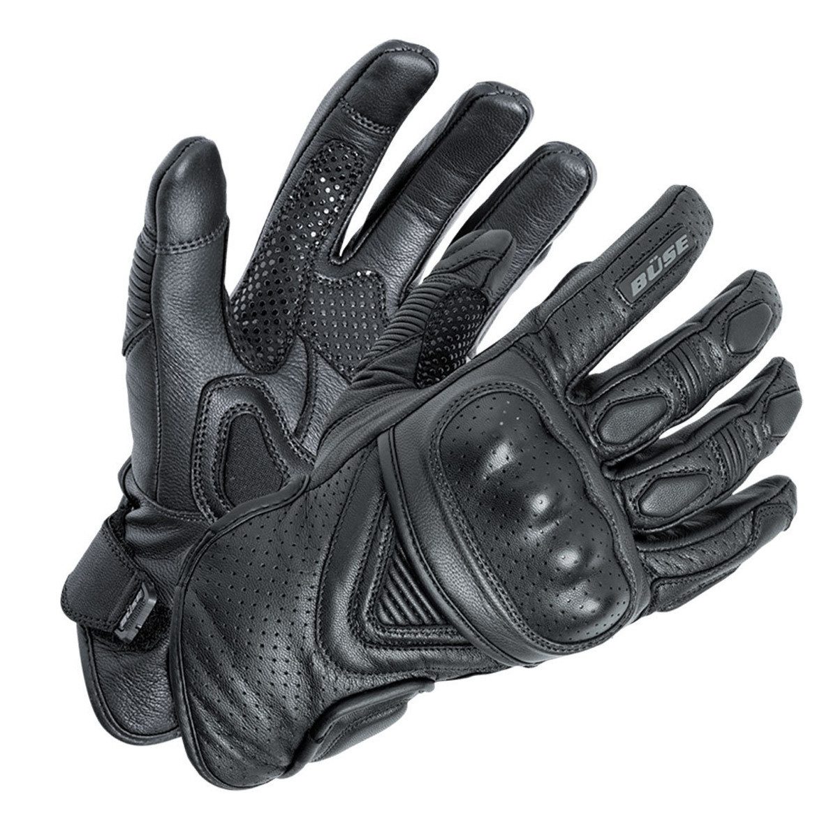 Büse Motorradhandschuhe Büse Cafe Racer Handschuh schwarz 14 Rennsport Motorradhandschuh
