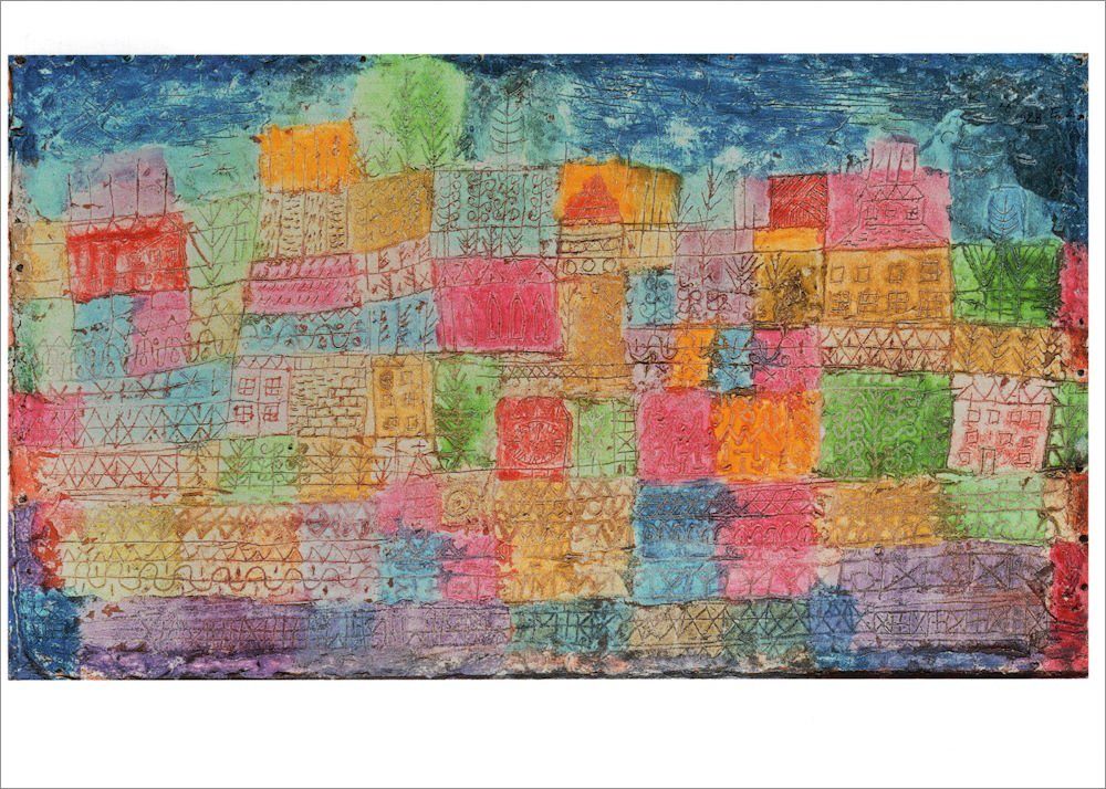 Thumbnail - postkarten-universum.de Postkarte Kunstkarten-Topseller-Set Paul Klee