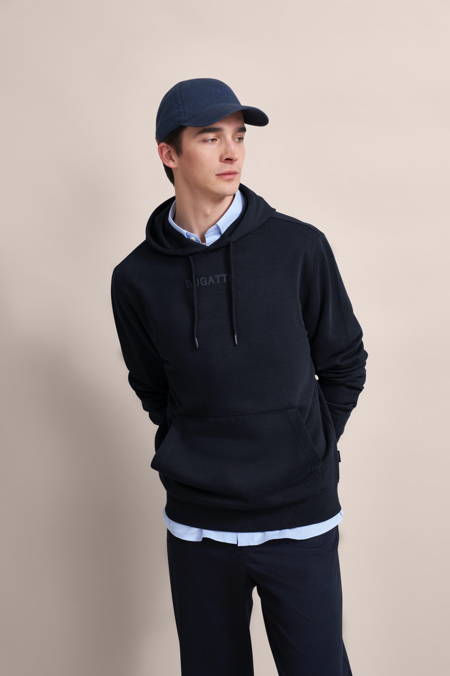 bugatti Sweatshirt mit 3-D-Print