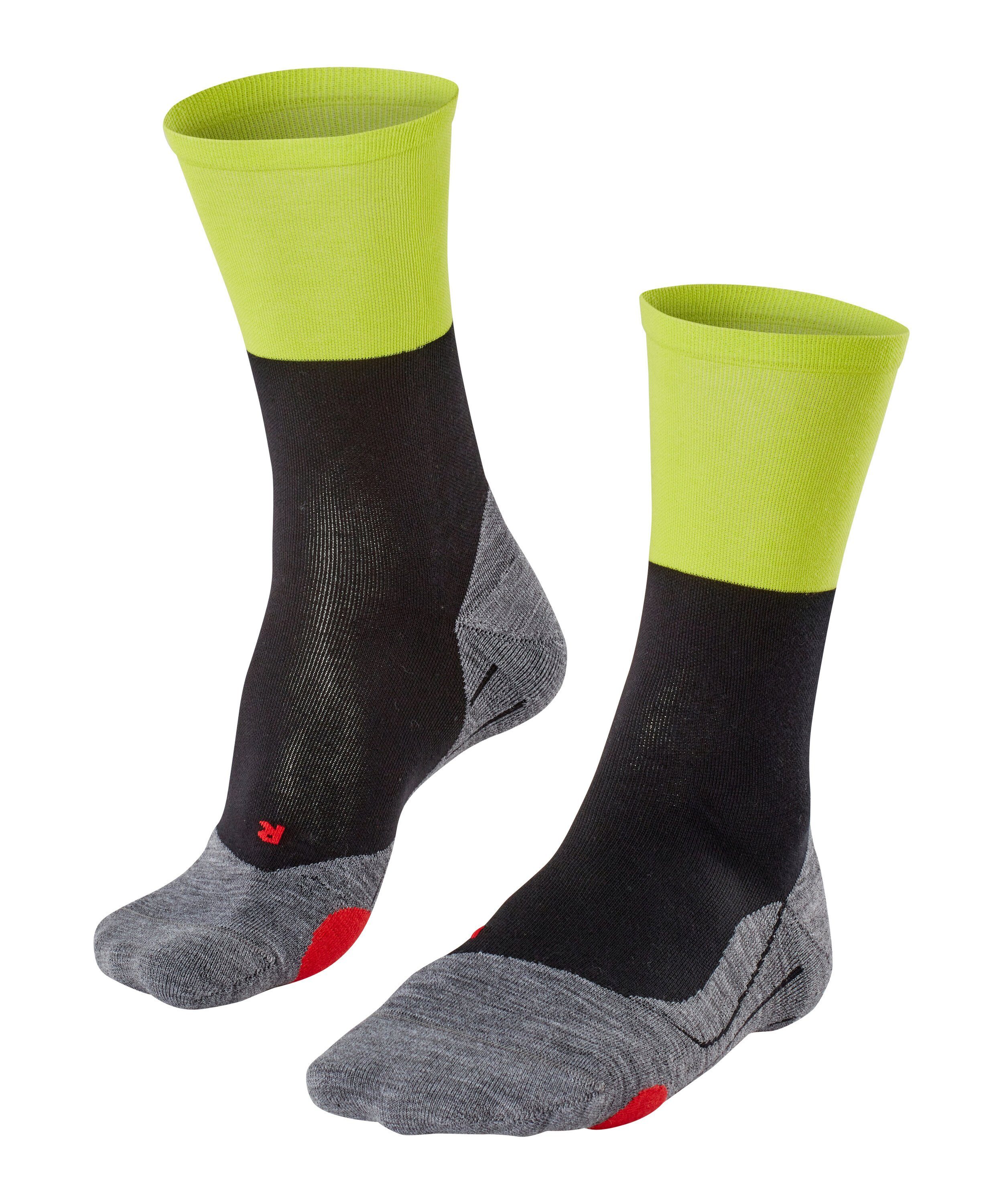 FALKE Sportsocken BC Gravel (1-Paar) ultraleichte Radsocke für direkte Kontrolle black (3007)