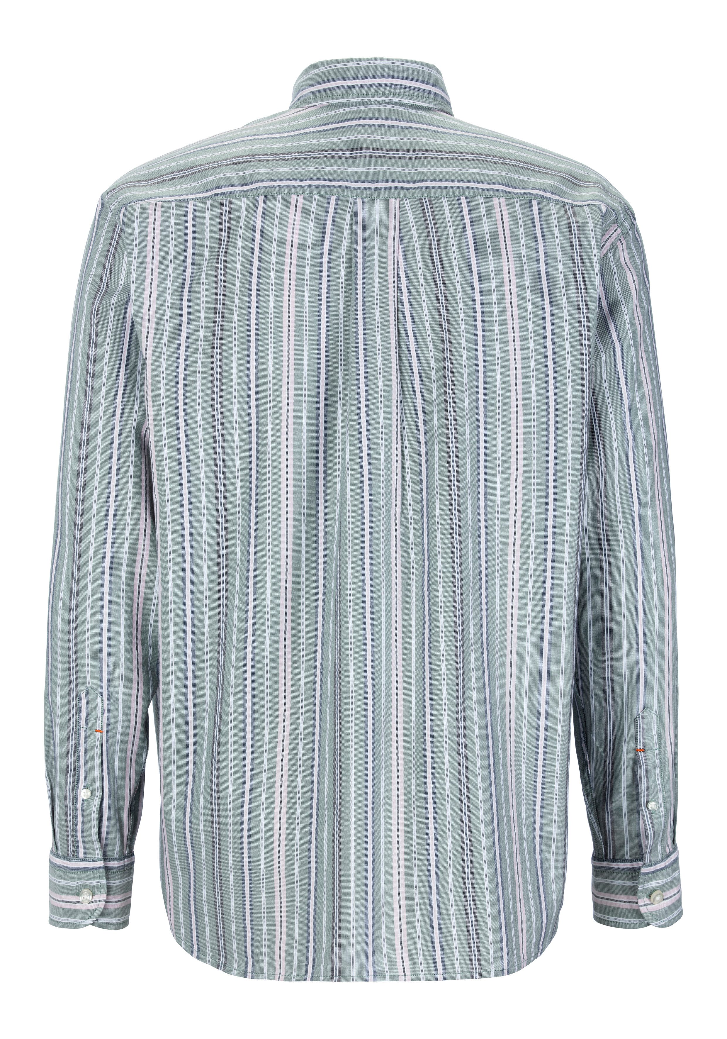 BOSS ORANGE Langarmhemd Lambey mit Button-down-Kragen günstig online kaufen