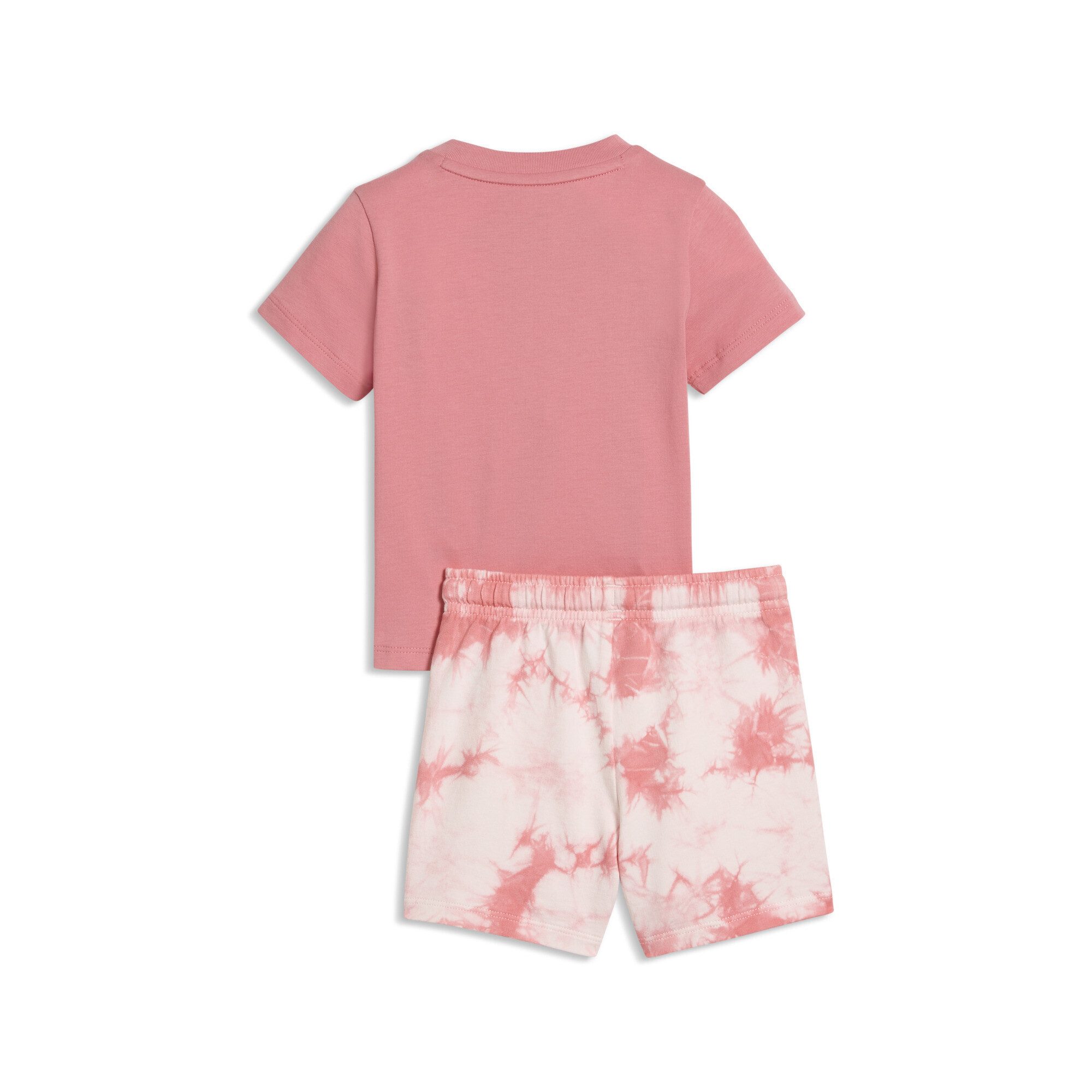 PUMA Jogginganzug Essentials Tie-dye T-Shirt and Shorts im Set Kinder