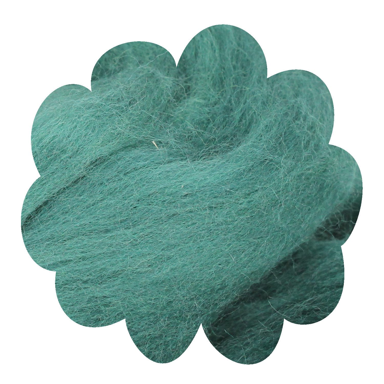 theofeel Filzwolle Märchenwolle Bastelwolle Nassfilzen Trockenfilzen Farbwahl Bastelgarn, (25g Kammzug Merinowolle, Wolle zum filzen, Spinnwolle, Spinnfasern, Nadelfilzen), 100% Wolle (Deutsche Merinowolle)