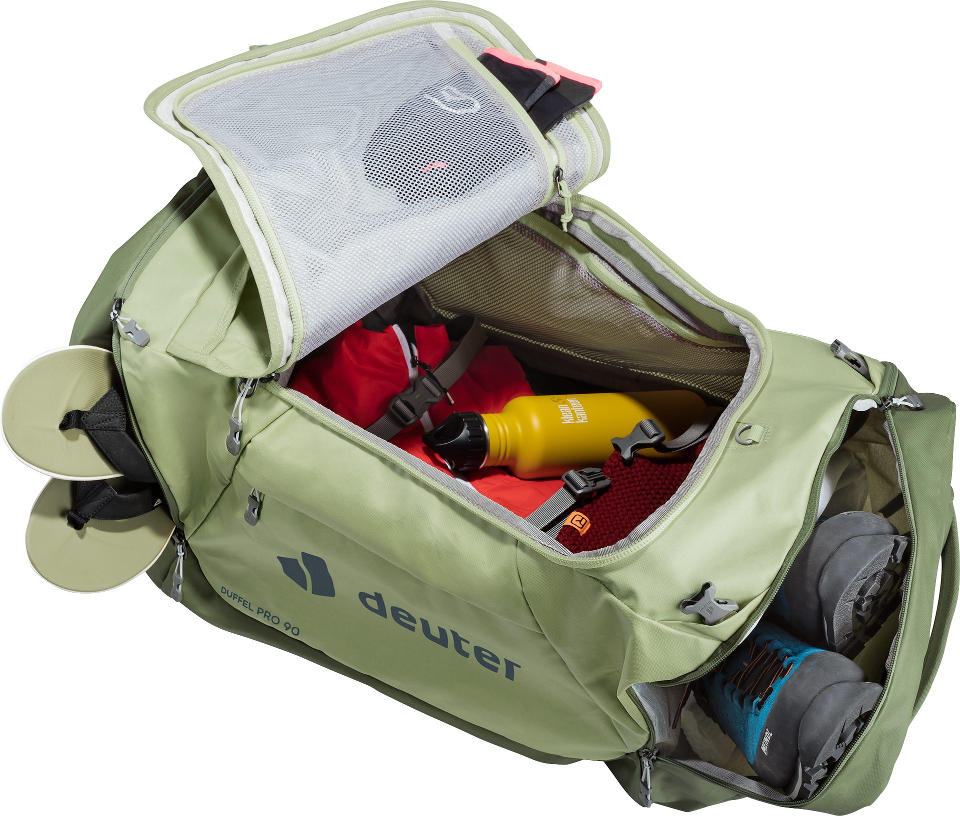 deuter Reisetasche DUFFEL PRO 90 L, für Erwachsene, aus Polyester, 90 Liter Volumen, sportlicher Stil