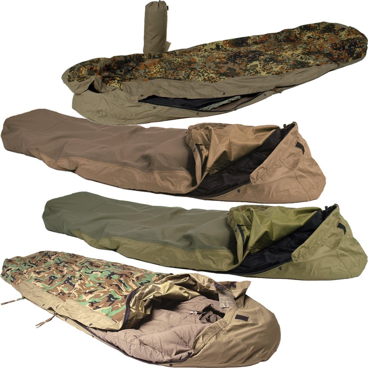 Mil-Tec Schlafsack Militär Schlafsackhülle / Biwaksack günstig online kaufen
