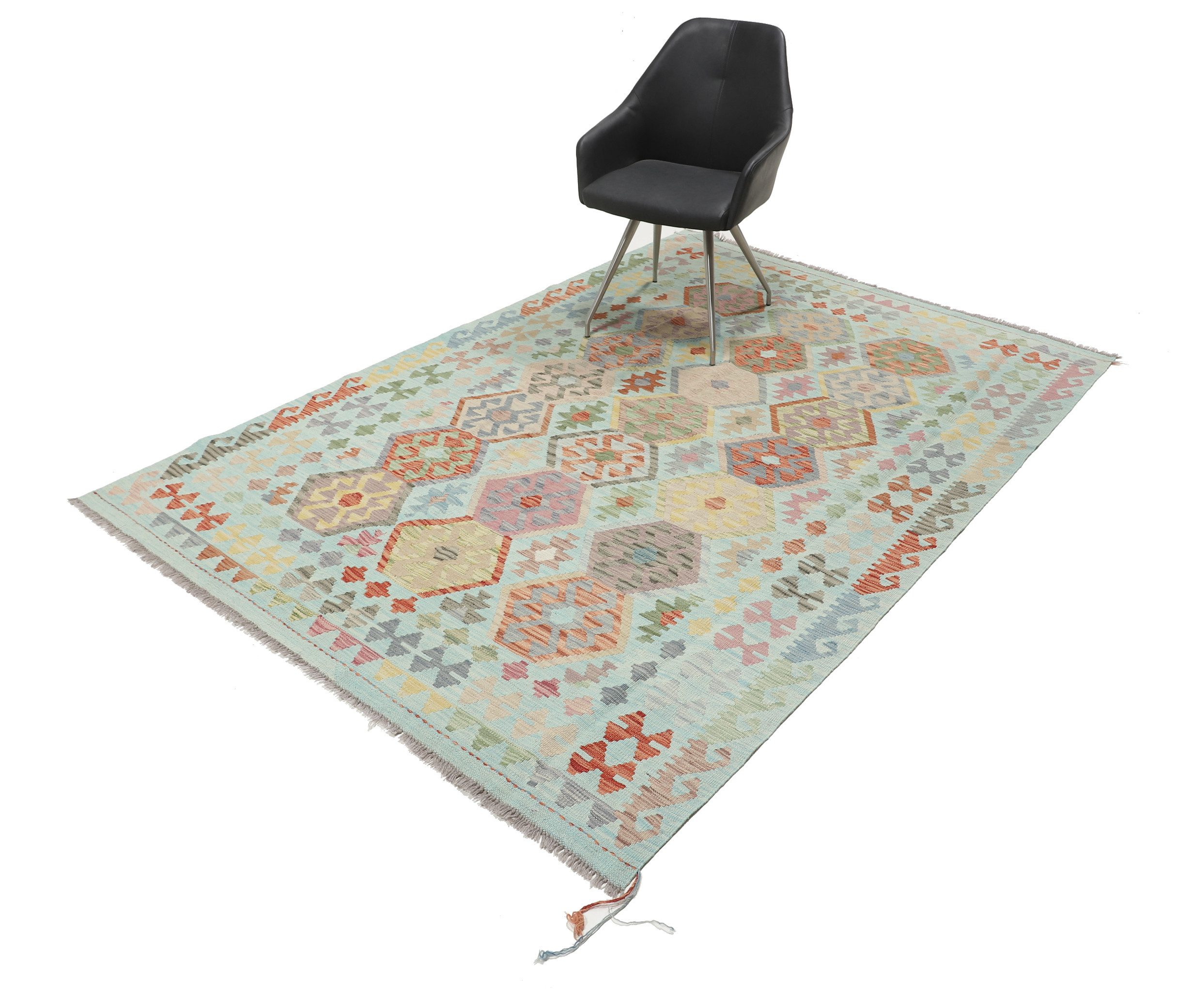 Carpet Avenue Teppich Kelim Afghan Royal 246x172, Rechteck, Höhe: 4 mm günstig online kaufen
