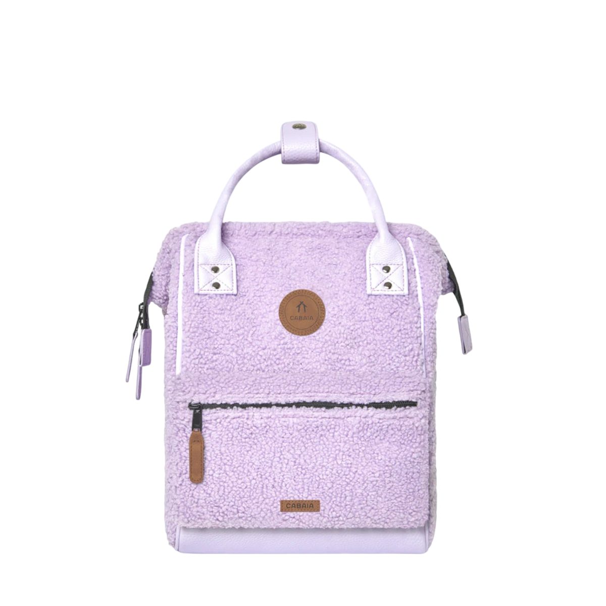 CABAIA Rucksack Cleveland (Set, 3-tlg., inkl. 2 auswechselbaren Vordertaschen), Tagesrucksack mit austauschbaren Vordertaschen