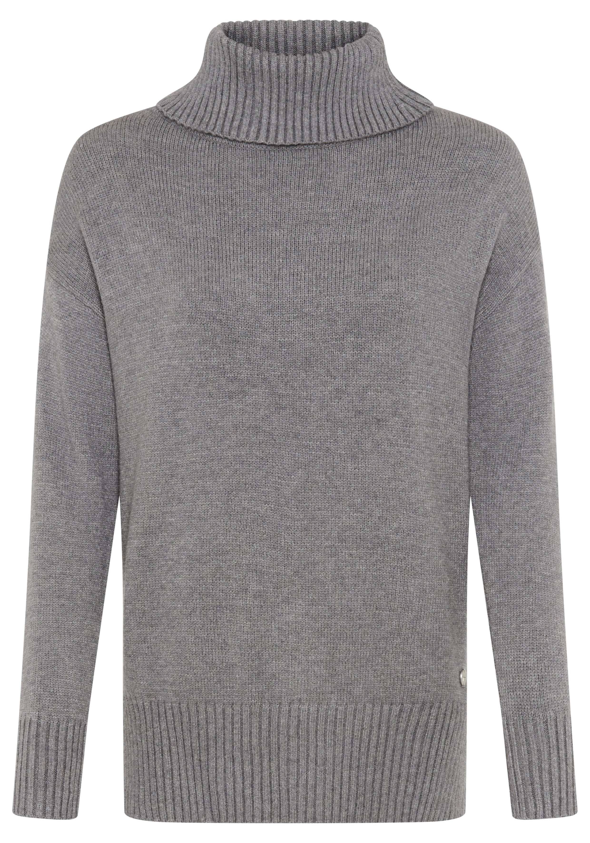 Rollkragenpullover aus weicher Viskosemischung