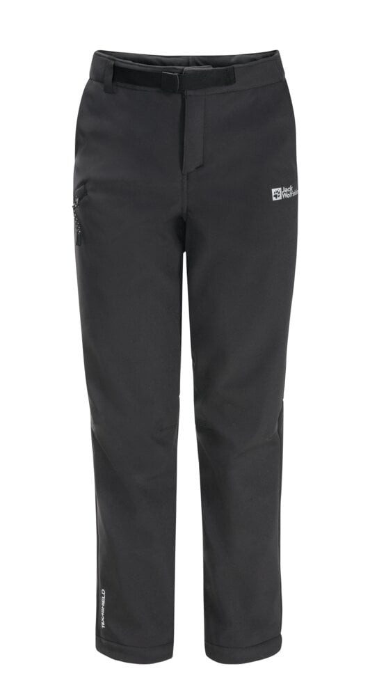 Jack Wolfskin Softshellhose Actamic Pants (winddicht, wasserabweisend, atmungsaktiv) lang