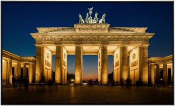Papermoon Infrarotheizung Brandenburger Tor, sehr angenehme Strahlungswärme