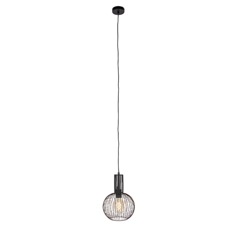Qazqa Pendelleuchte Wire, ohne Leuchtmittel, E27, günstig online kaufen