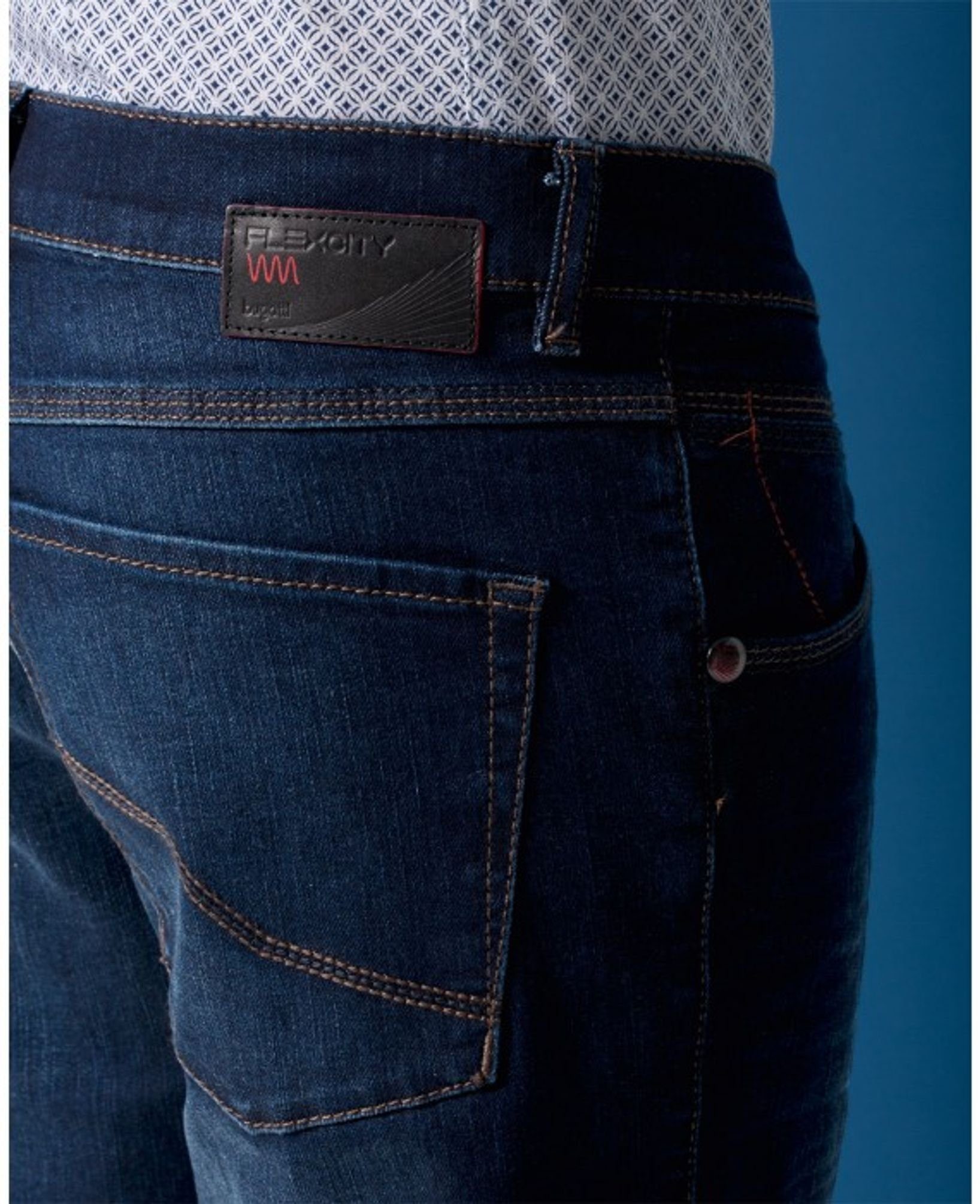 Dark Jeans 5-Pocket-Jeans D Toronto Stone bugatti 5 Pocket (395)