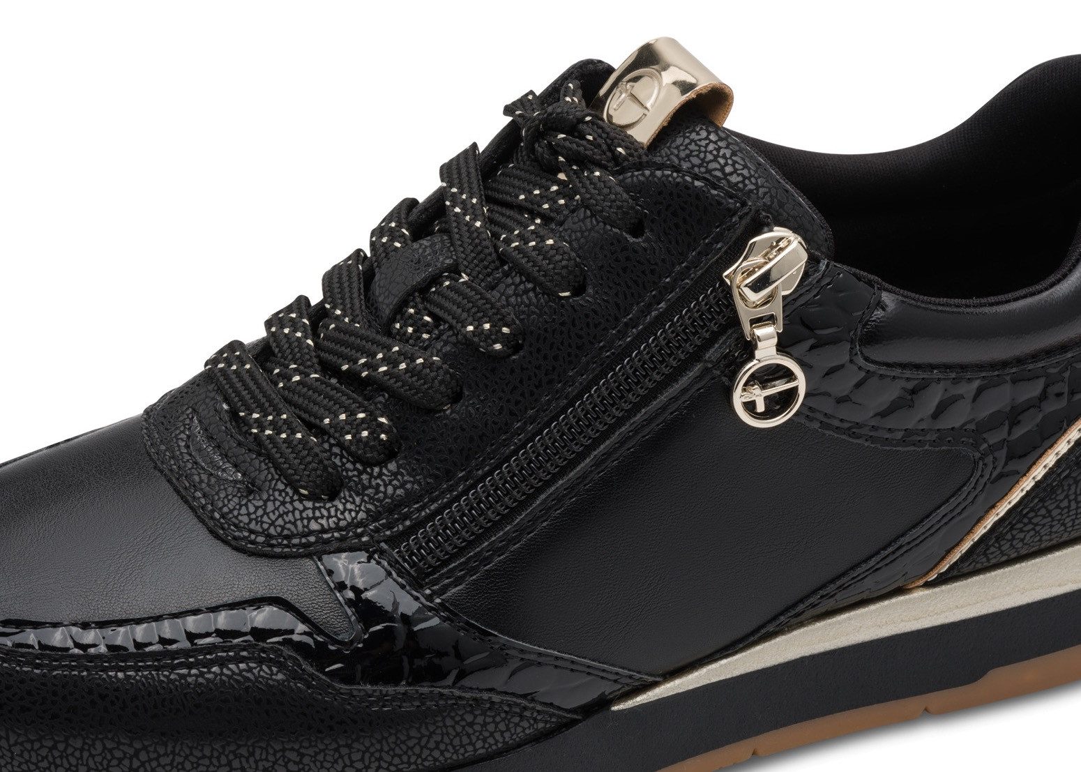 Tamaris Plateausneaker, Schnürschuh, Freizeitschuh, Halbschuh in veganer Verarbeitung