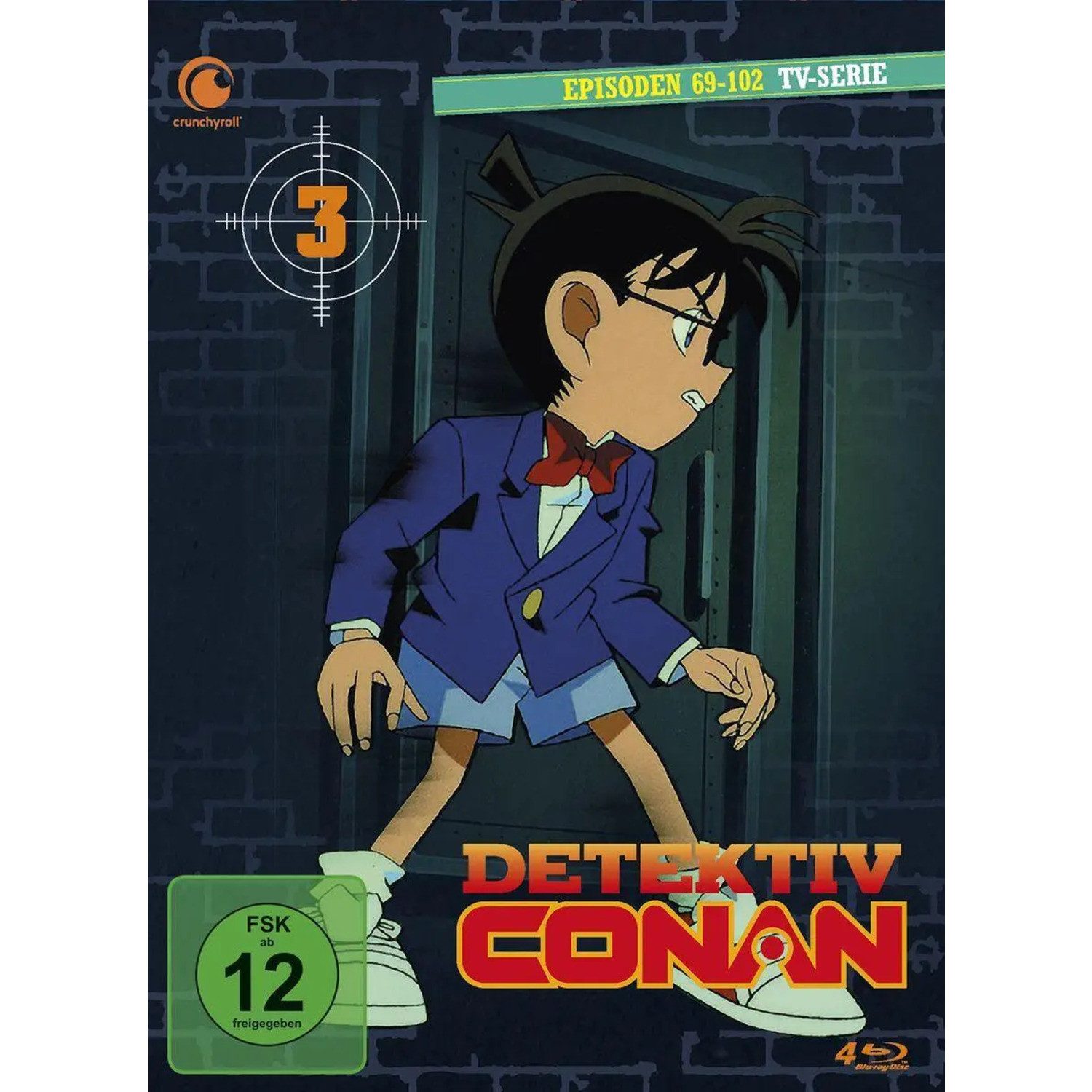 Crunchyroll Blu-ray Detektiv Conan - TV-Serie - Blu-ray Box 3 (Episoden 69-102)