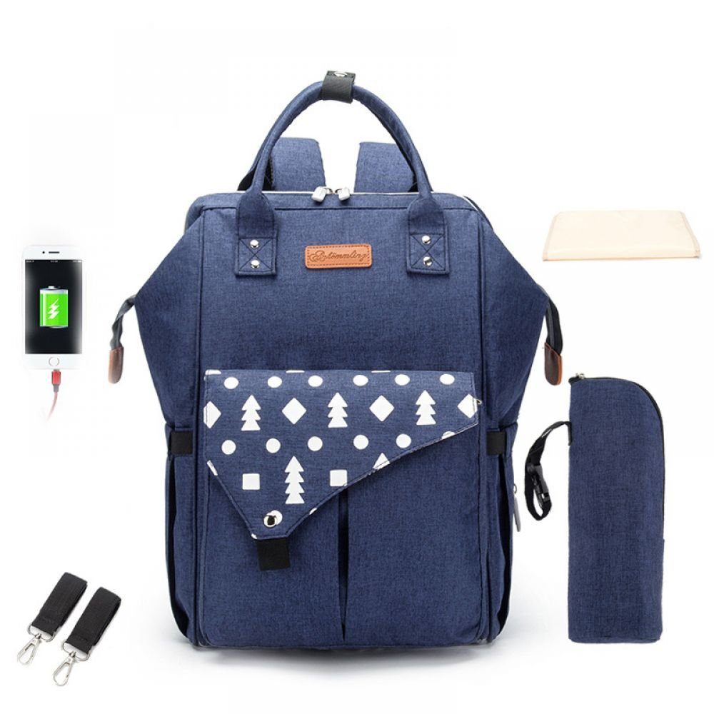 GelldG Rucksack Rucksack Damen für Arbeit Schulrucksack blau Universität, Schule