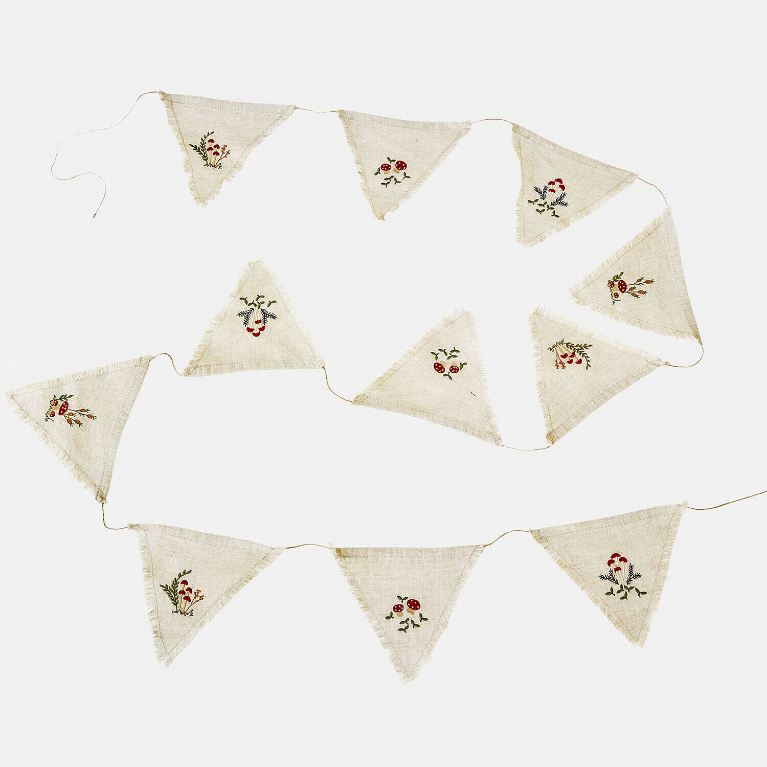 Mirabeau Wimpelkette Wimpelgirlande Hoplet creme