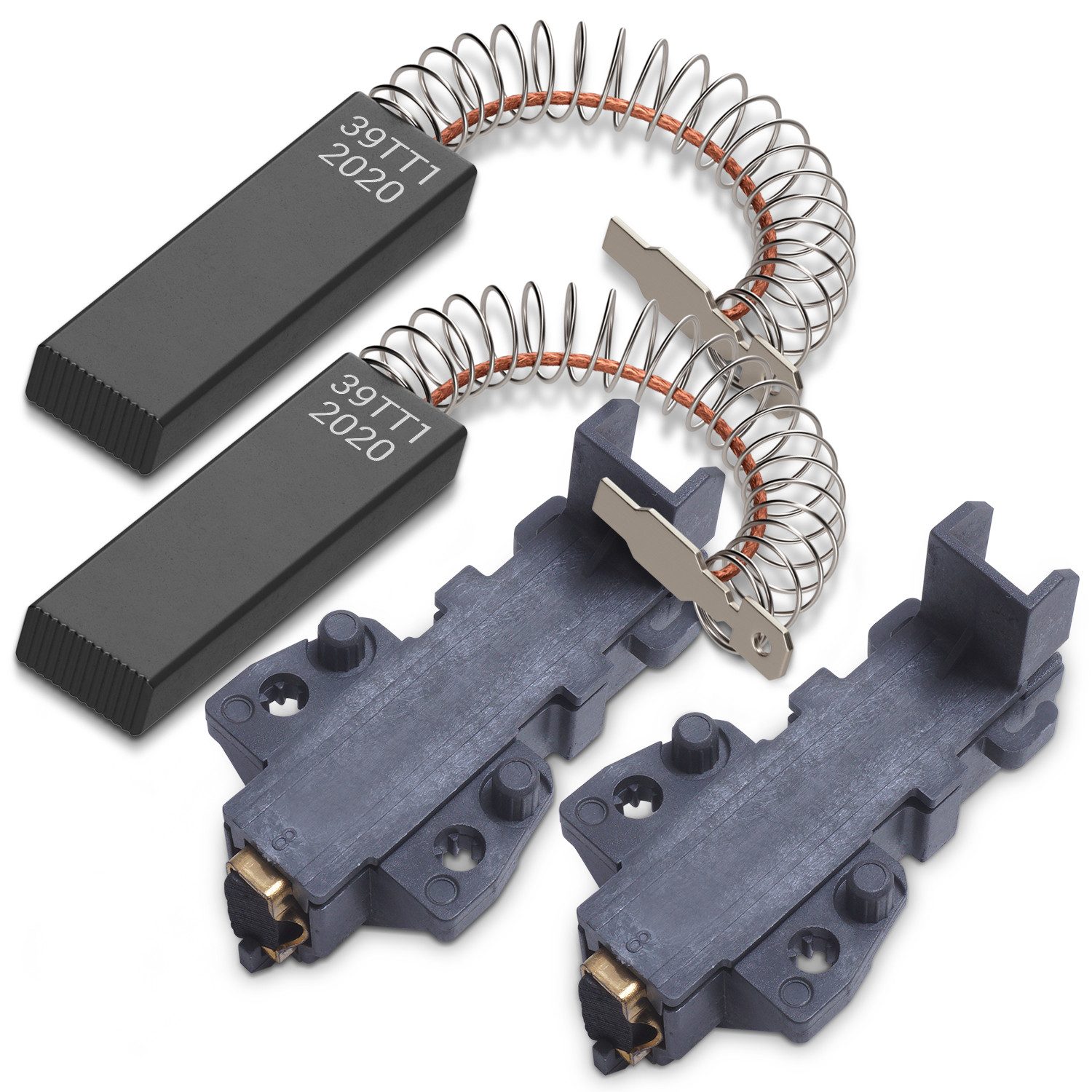 BOSCH Ersatzbürste 2 Paar Kohlebürsten 00639025 00628734, für Waschmaschine