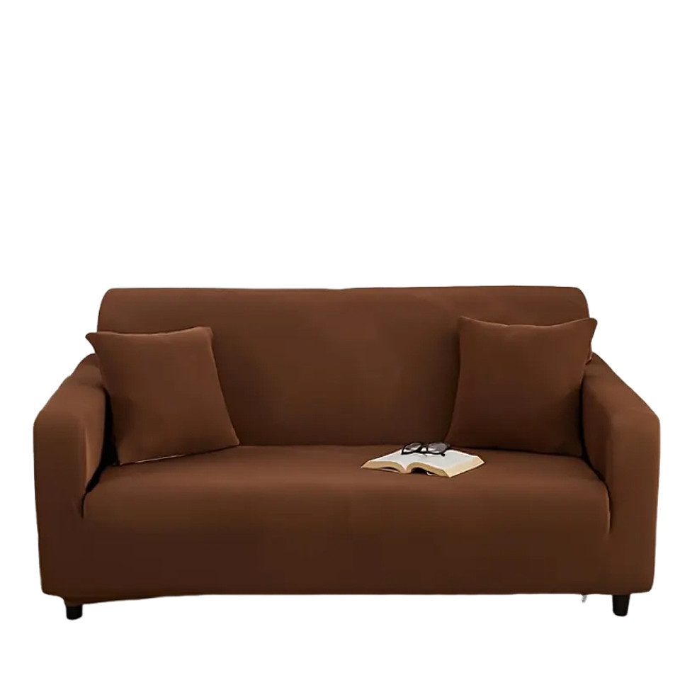 Minicloss Sofabezug Untere schicht Sofa-Schutzbezug, Ultradünner elastischer Sofabezug, polyester-Sofabezug, einfarbige Sofa-Schutzhülle