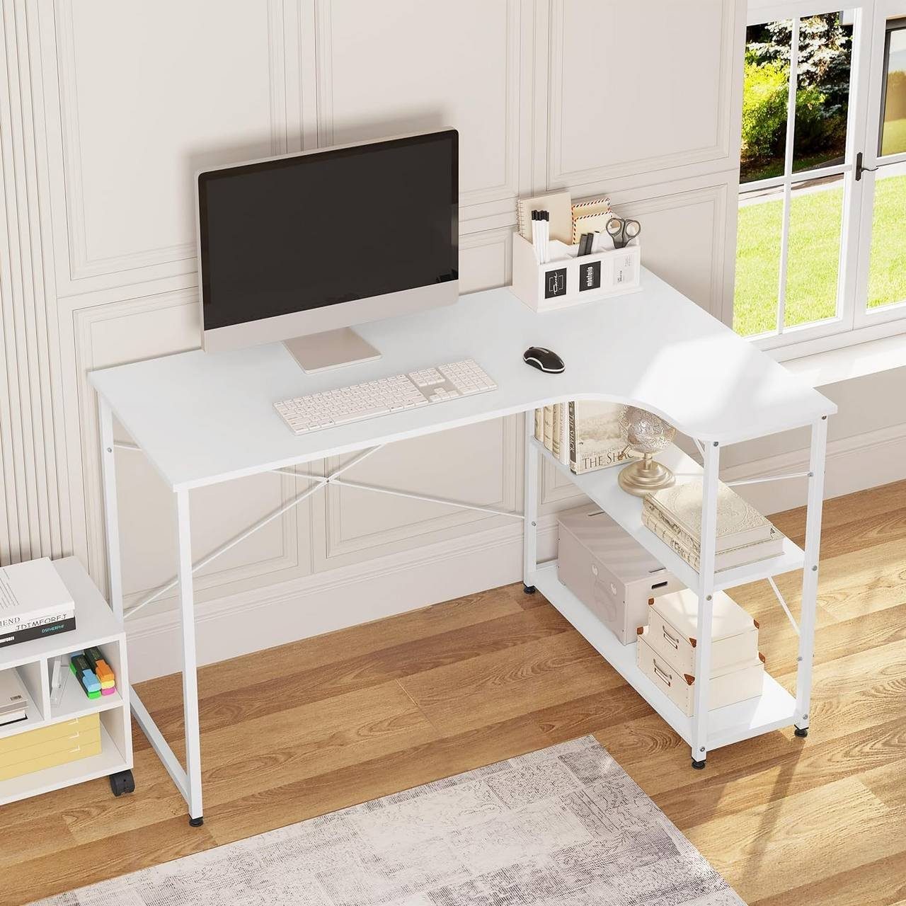 Woltu Schreibtisch (1-St), aus Holz und günstig online kaufen