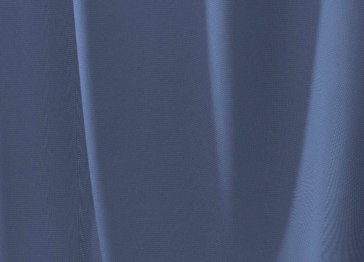 nachhaltig blickdicht, royalblau Vorhang Adam, Collection, St), (1 Uni Jacquard, Kräuselband