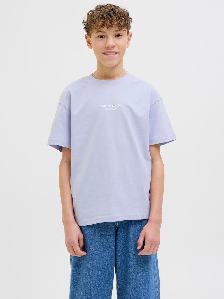 Jack & Jones Junior T-Shirt JORVESTERBRO TEE SS CREW NECK (1-tlg) Passform loose fit