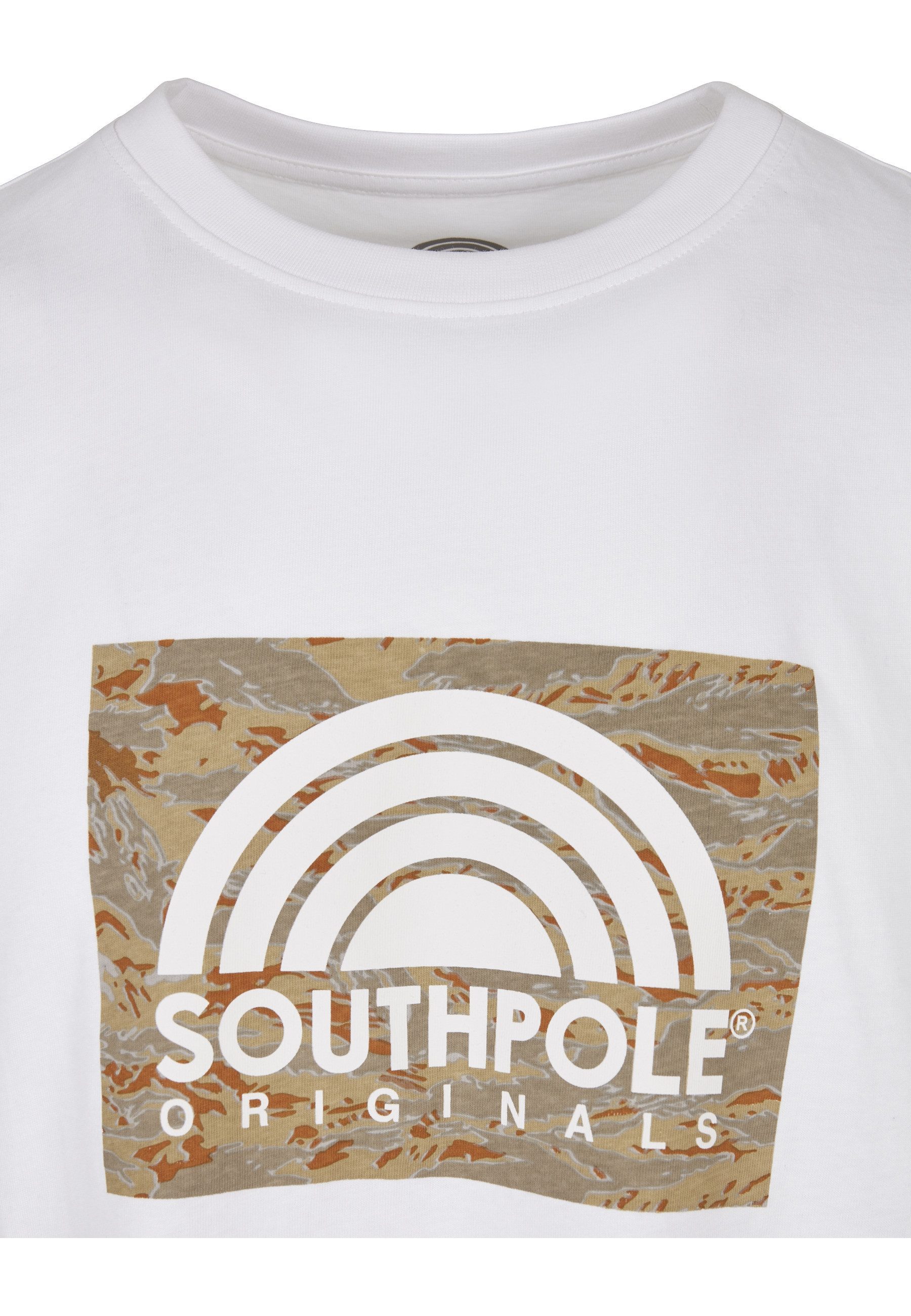 Southpole T-Shirt Southpole Herren Southpole Camo Logo Tee (1-tlg)