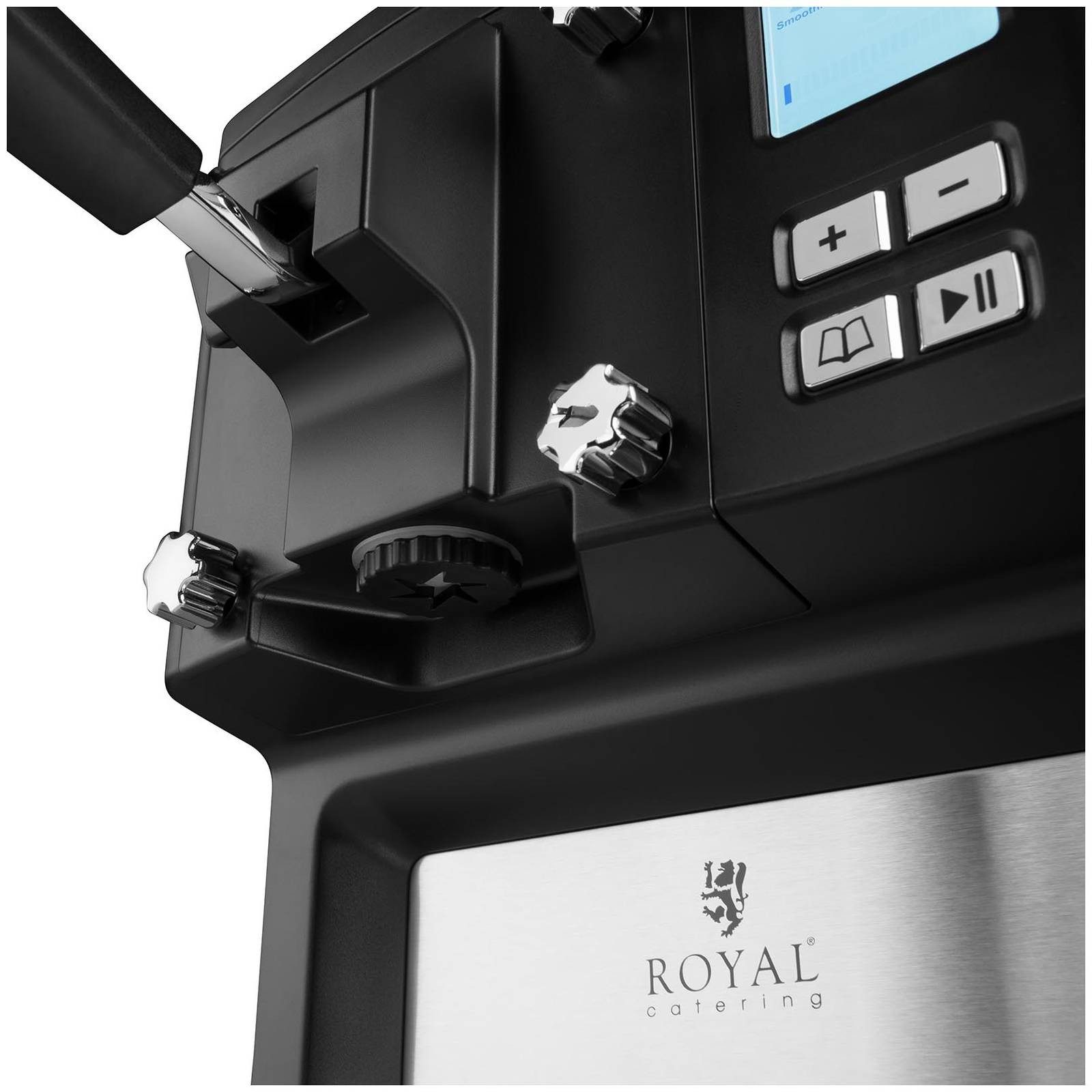 Royal Catering Eismaschine Softeismaschine 1,5 l Profi Frozen Yogurt Sorbet Soft Ice 200 W, 200 W