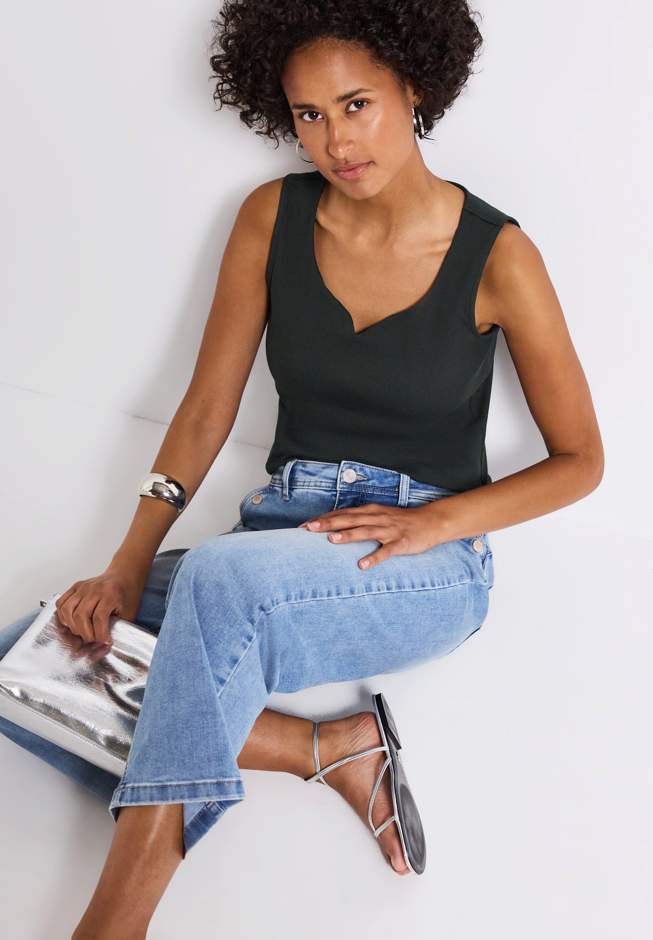 STREET ONE Shirttop Stretch Top – günstig online kaufen