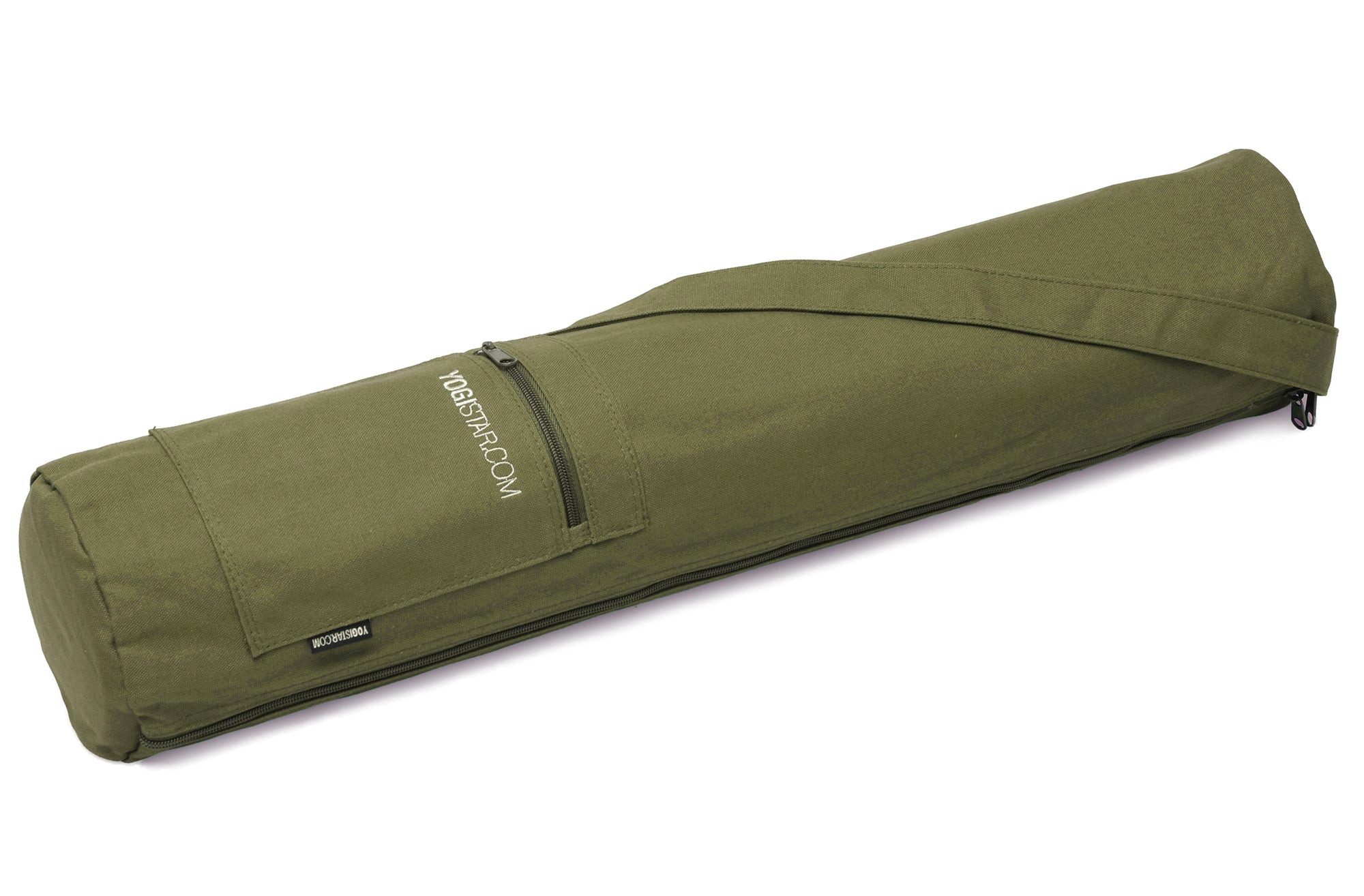 Yogistar Yogatasche Yogatasche yogibag® basic - zip - cotton - 65 cm (Standard, 1-tlg., Standard), Yogatasche aus Baumwolle für die yogimat® pro.