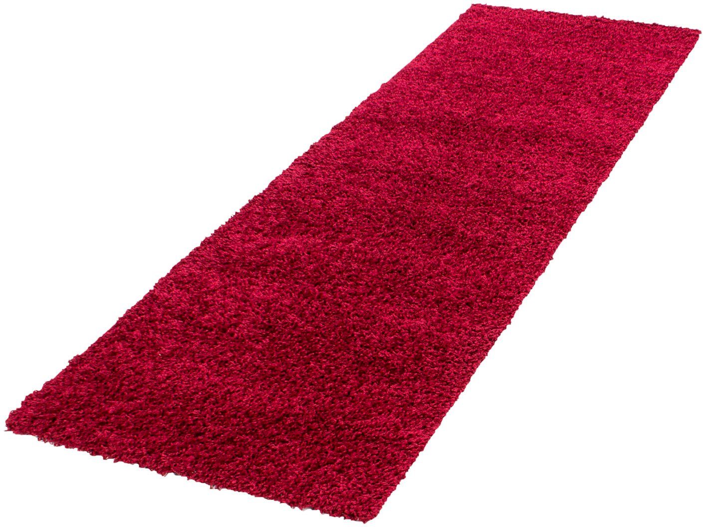 Ayyildiz Teppiche Hochflor-Läufer Life Shaggy 1500, rechteckig, Höhe: 30 mm, Langflor, uni, große Farbauswahl, robust, auch in rund