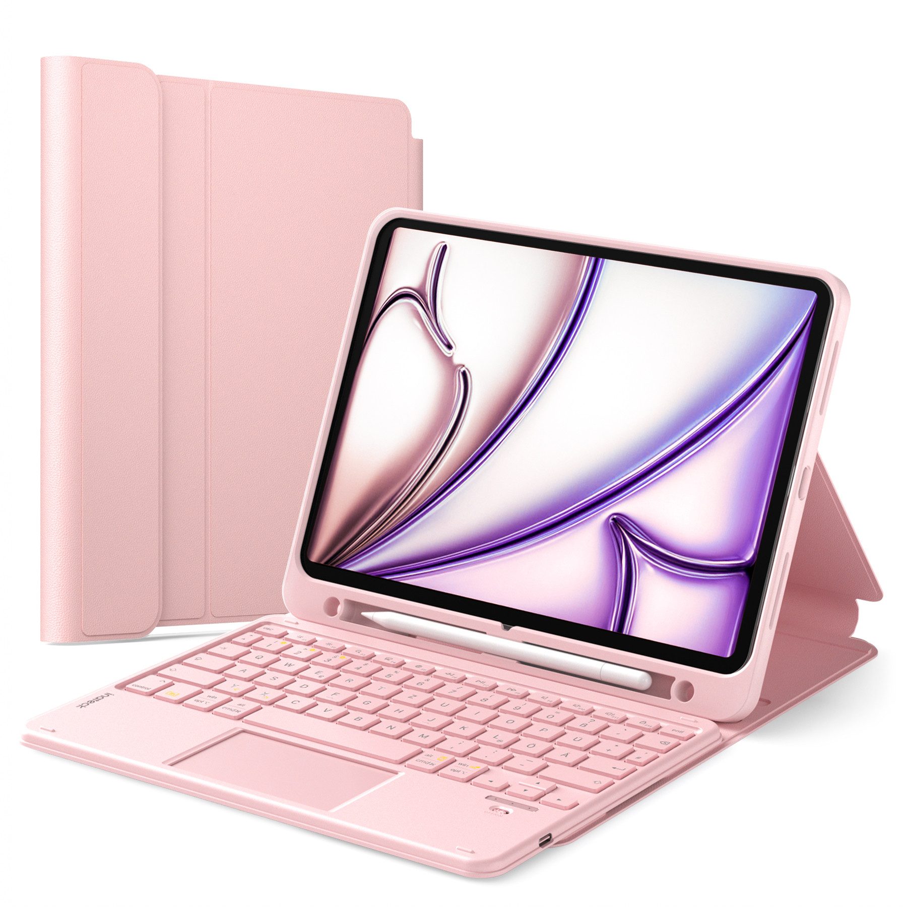 Inateck 10.9-11 Zoll iPad A16 11/10 Gen, Air M4/M3/M2, iPad Pro 4/3/2 iPad-Tastatur
