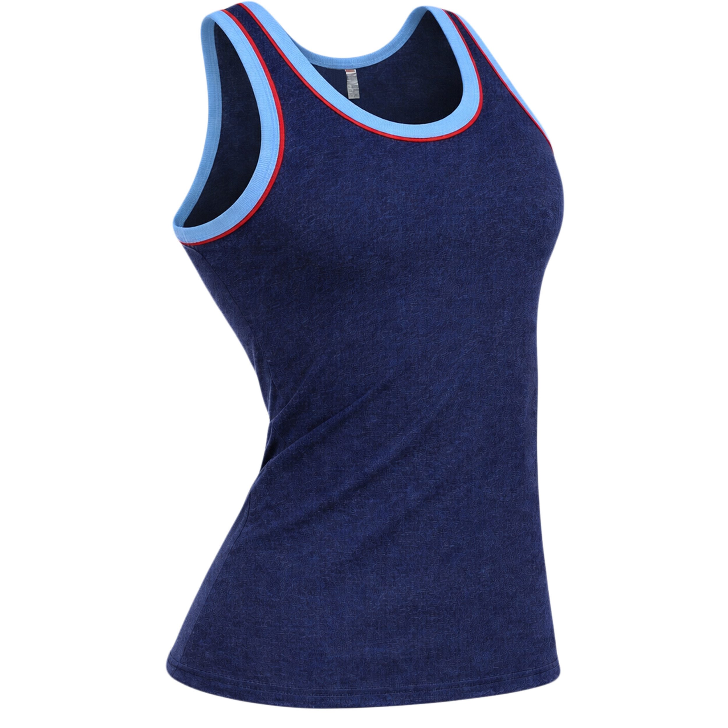Fashionschmiede Unterhemd Herren Unterhemd 4er Pack Baumwolle Tank Top melange Achselshirts (Set, 4-St., 4er-Pack) Ohne störende Seitennähte, Formstabil