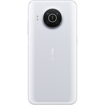 Nokia X10 5G 64 GB / 6 GB - Smartphone - snow Smartphone (6,7 Zoll, 64 GB Speicherplatz, 48 MP Kamera)