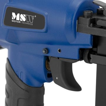 MSW Nagler Druckluftnagler für Nägel:15/25/32/40/50mm, für Klammern:16/25/32/40mm