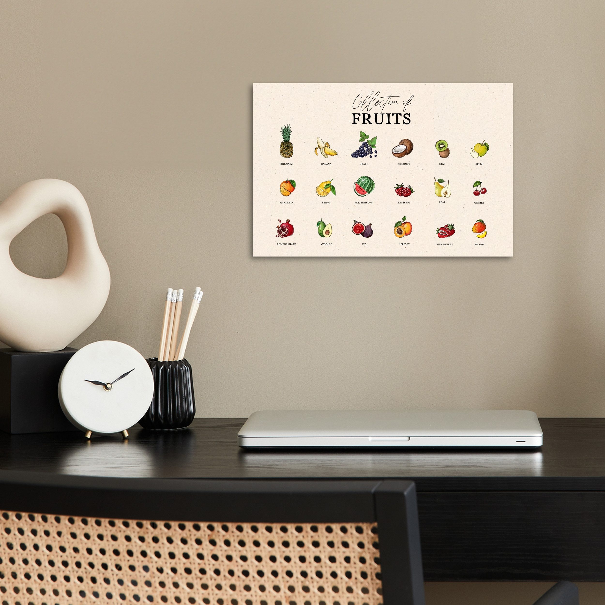 MuchoWow Poster Obstsorten - Farbenfroh - günstig online kaufen