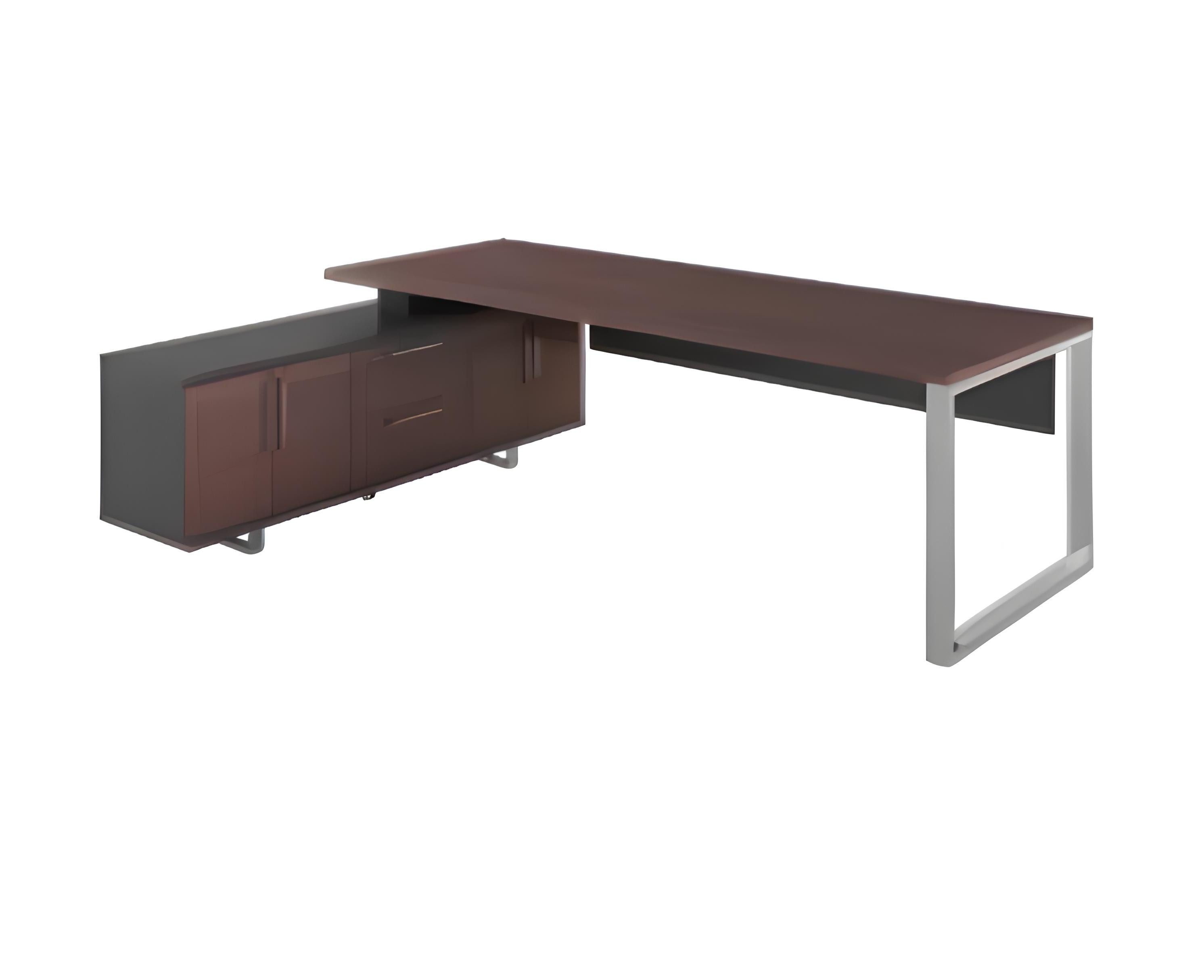Eckschreibtisch Büroeck-Schreibtisch mit Computertisch und Arbeitstisch, 200x186 cm.