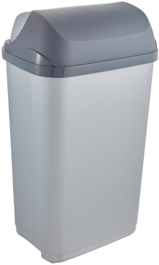 keeeper Mülleimer rasmus, Abfallbehälter mit Rolldeckel, 50 l, Made in Europe, 39 x 29,5 x 67,5 cm