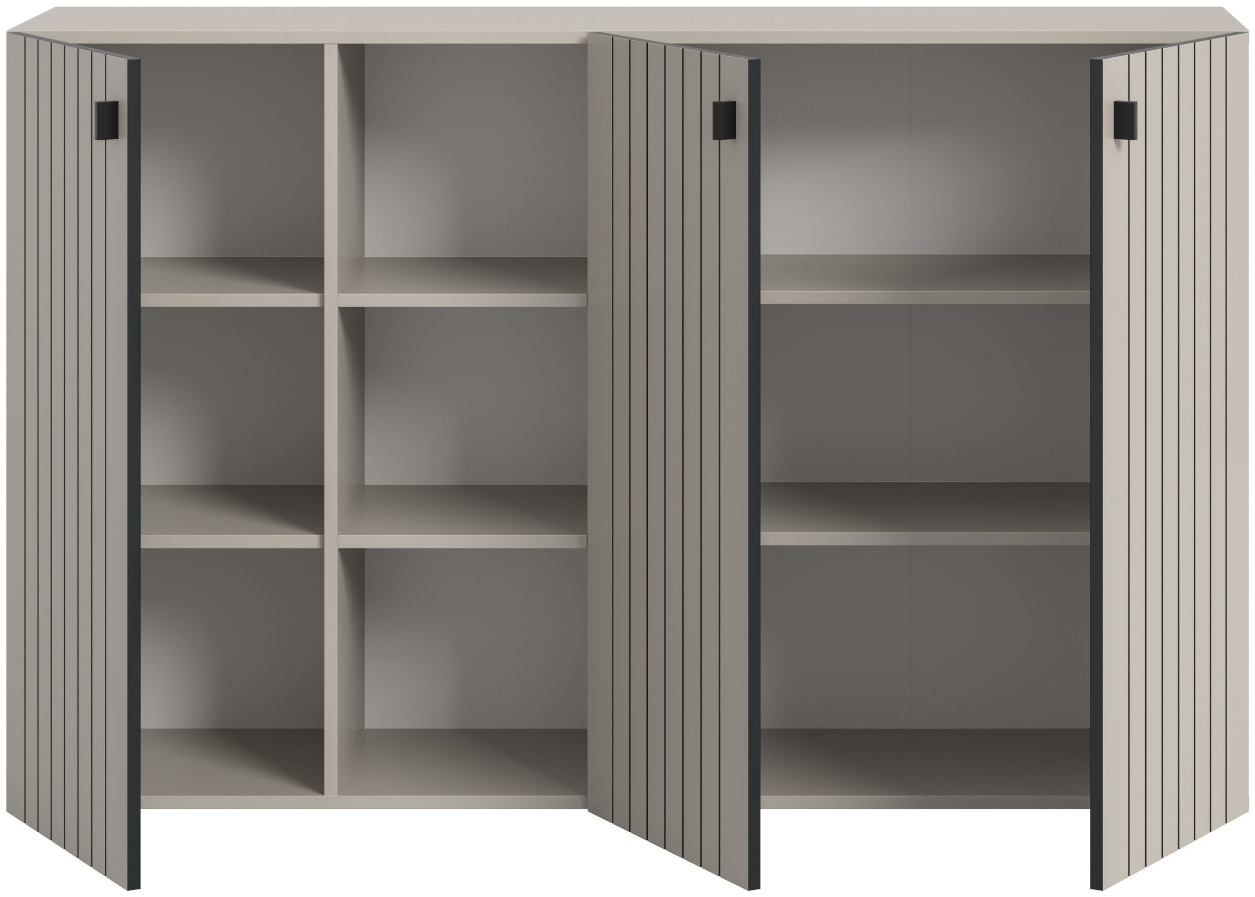 xonox.home Schuhkommode, in Kaschmir Nachbildung B/H/T ca.: 150/96/37 cm